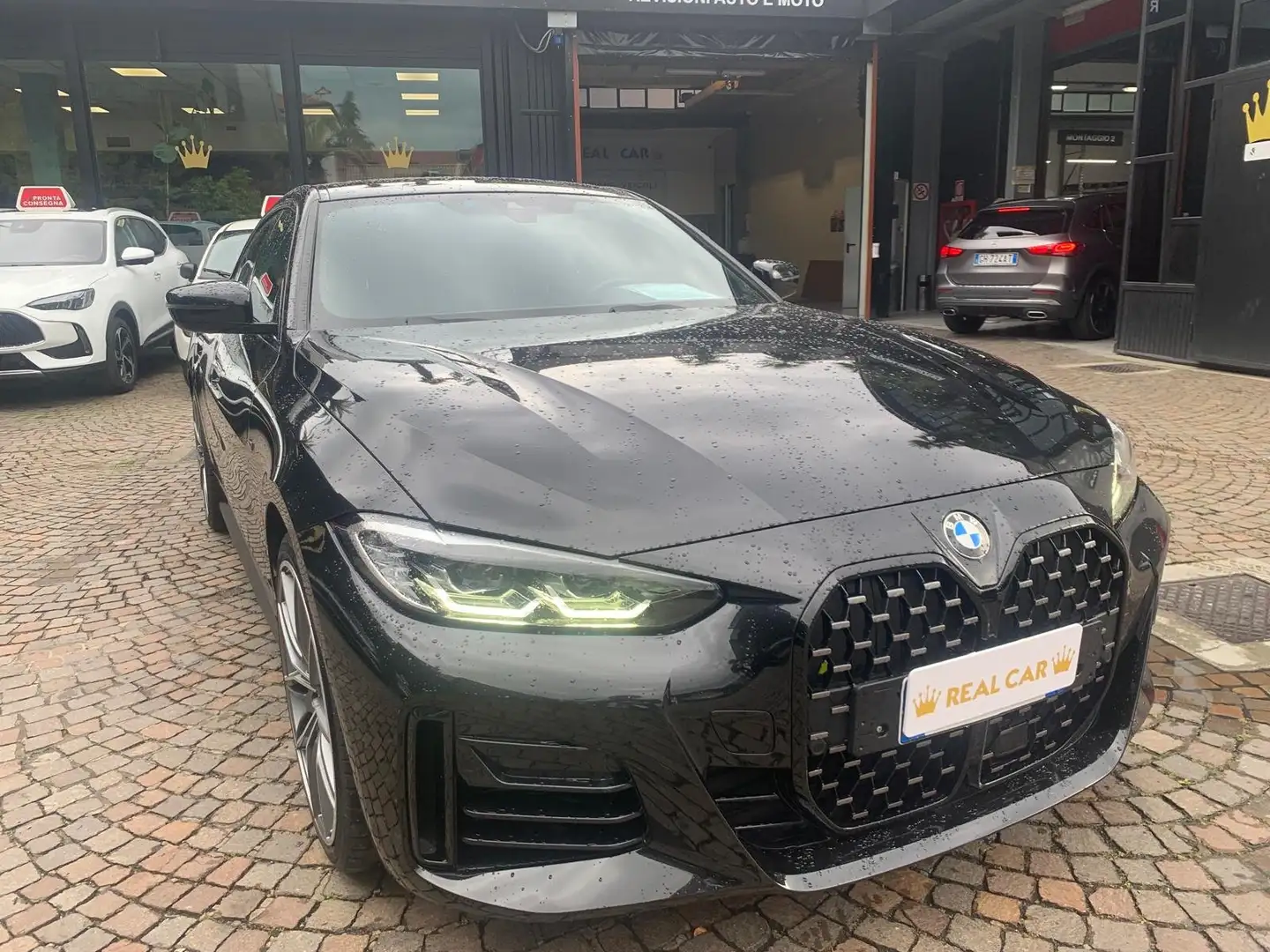 BMW 420 420d Gran Coupe mhev 48V Msport auto Nero - 1