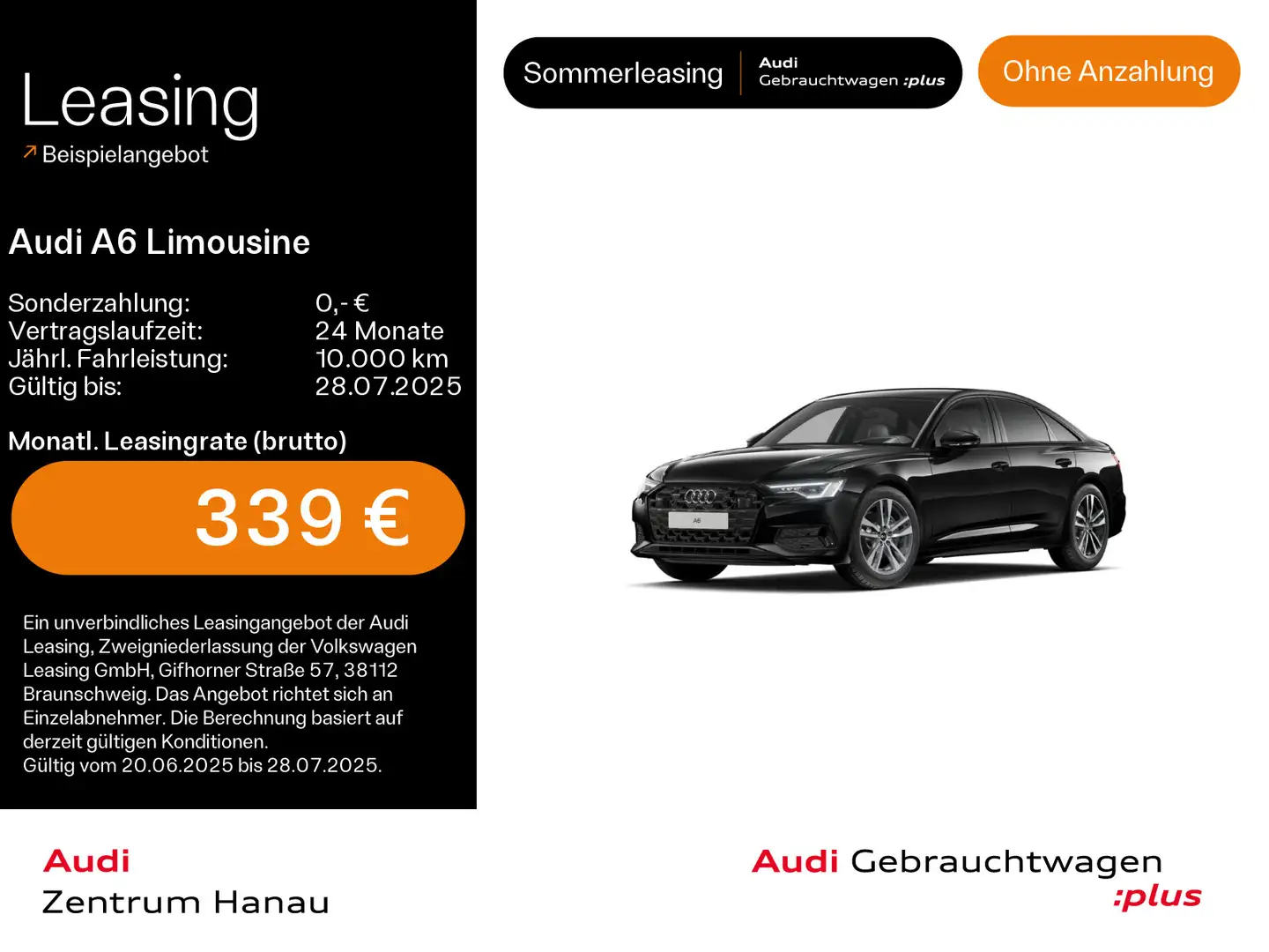 Audi A6 45 TFSI quattro advanced*NAVI-PLUS* Noir - 1