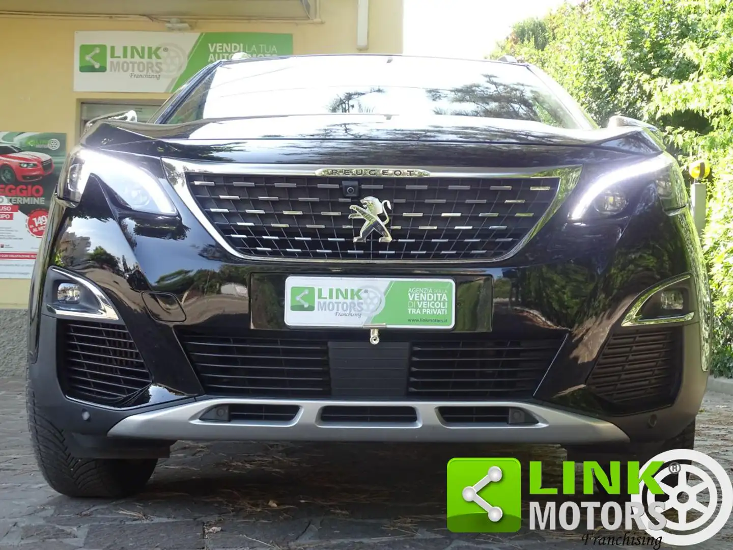 Peugeot 3008 GTline 2.0 177cv BlueHDi EAT8 - FATTURABILE Nero - 2