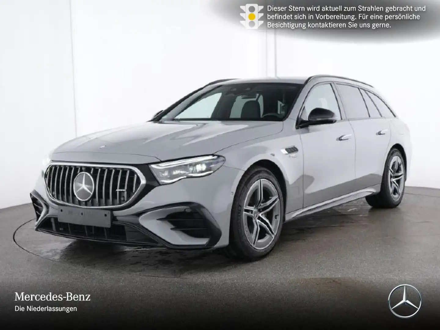 Mercedes-Benz E 53 AMG T 4M Hybrid Fahrass 360° Distr+ AHK Night Grau - 2