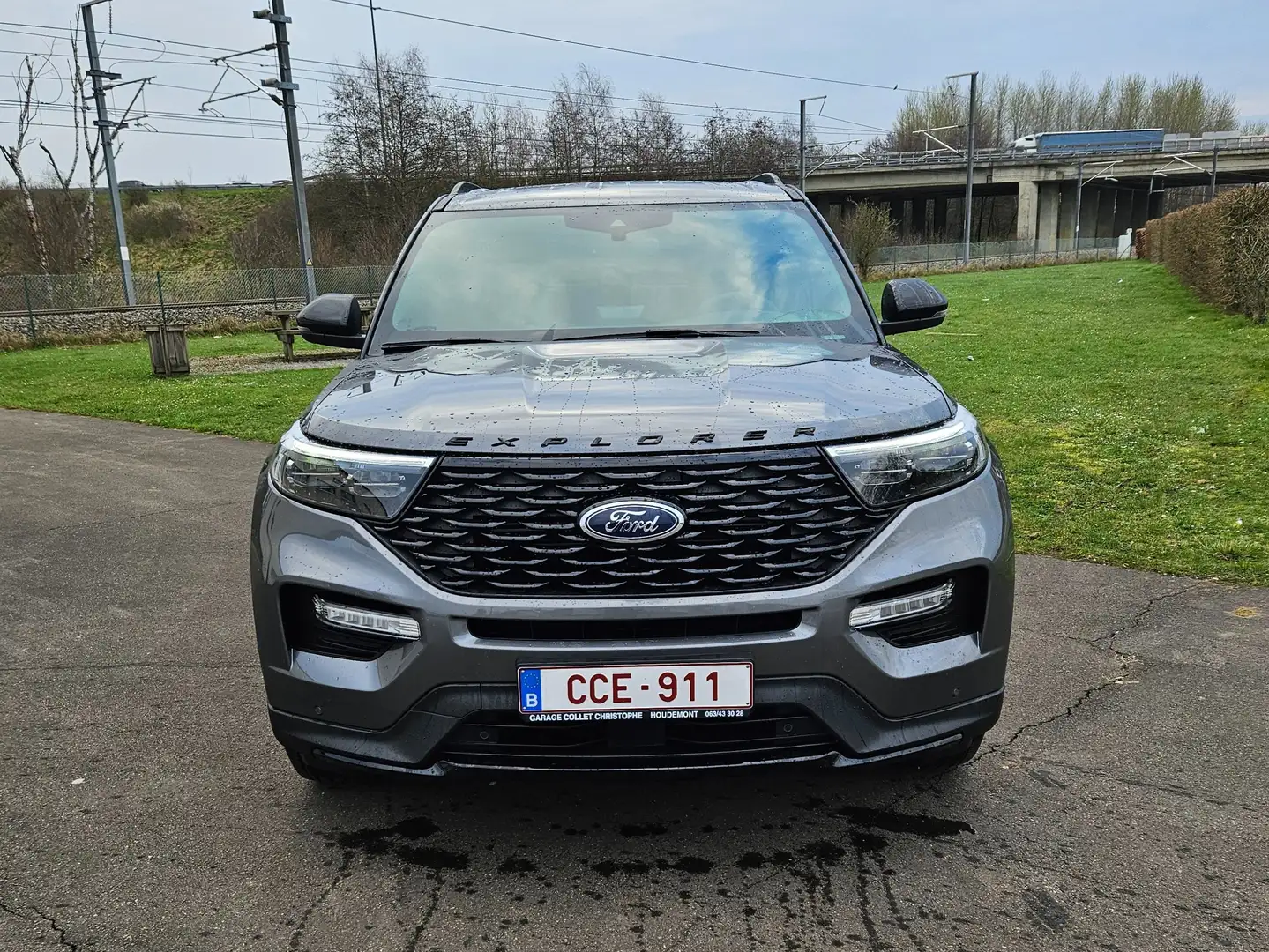 Ford Explorer 3.0 EcoBoost PHEV AWD ST-Line (EU6d) Brun - 2