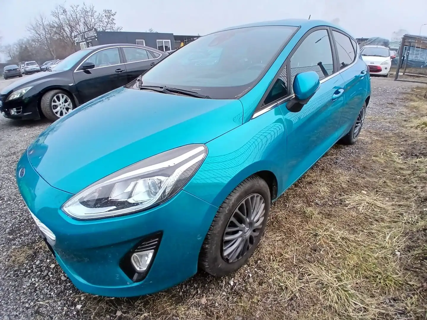 Ford Fiesta Fiesta Titanium 1,0 Eco Boost Aut. *Fahrbereit* Bleu - 1