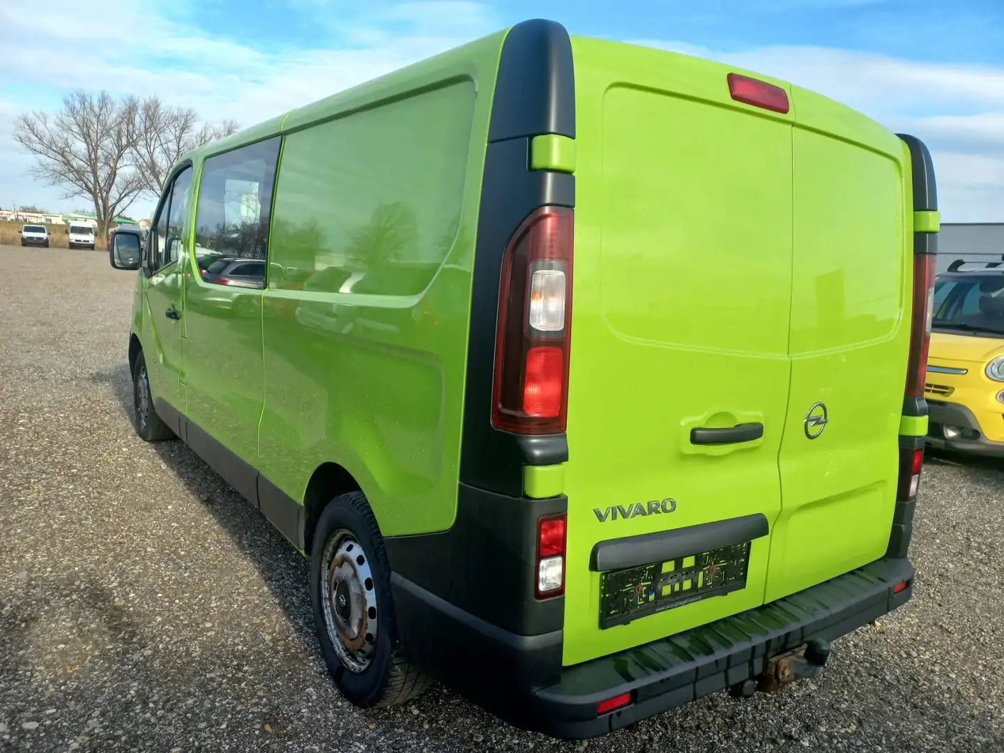 Opel Vivaro DOKA BUS !! INKL MWST !! 1.BESITZ !! EINTAUSCH !! Зелений - 2