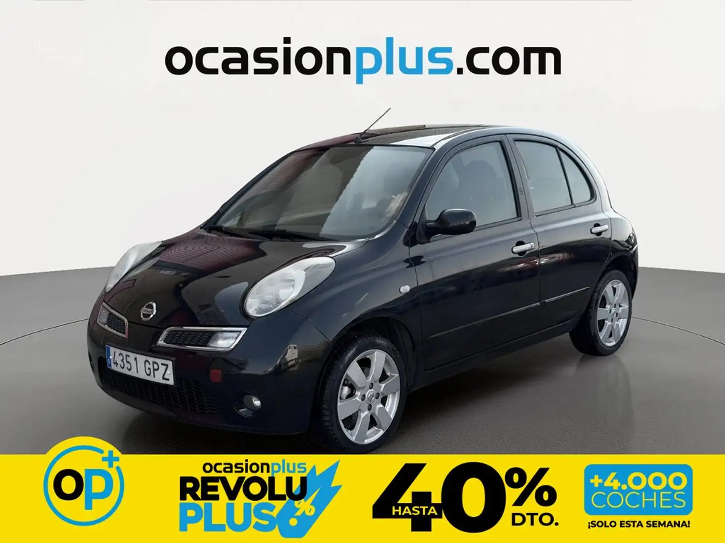 Nissan Micra 1.5dCi Acenta Plus Negro - 1