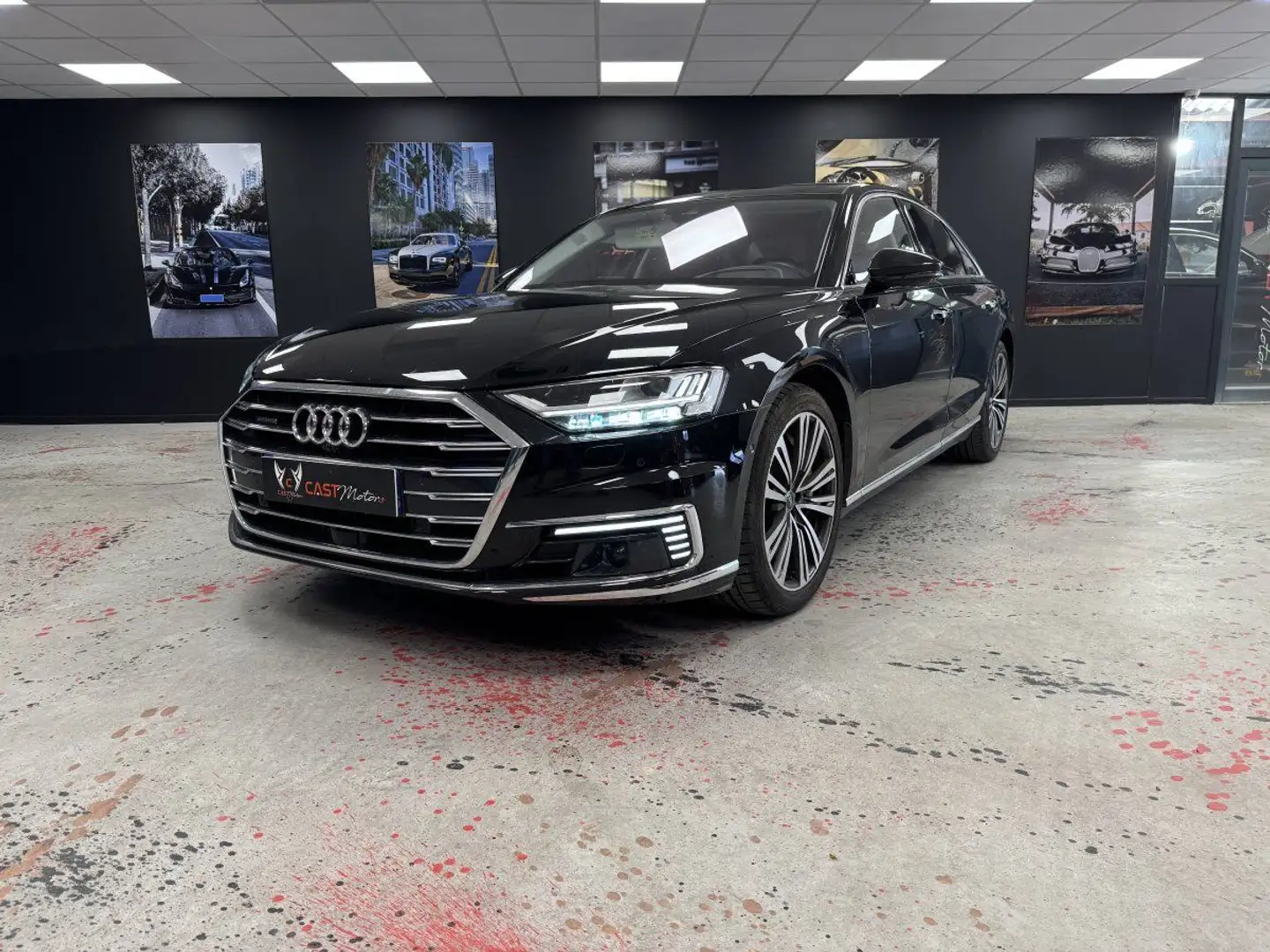 Audi A8 60 TFSI e 462ch Avus Extended quattro Zwart - 1