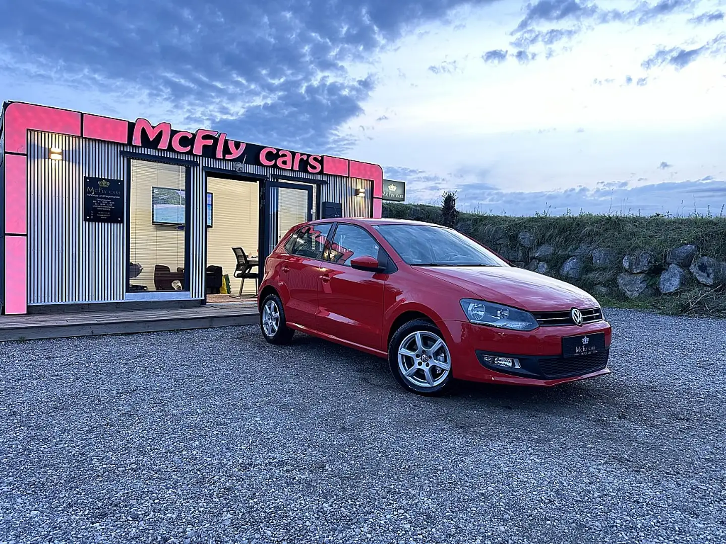 Volkswagen Polo Comfortline 1,4 - PARKSENSOR - KLIMA  - 1.BESIT... Rood - 1