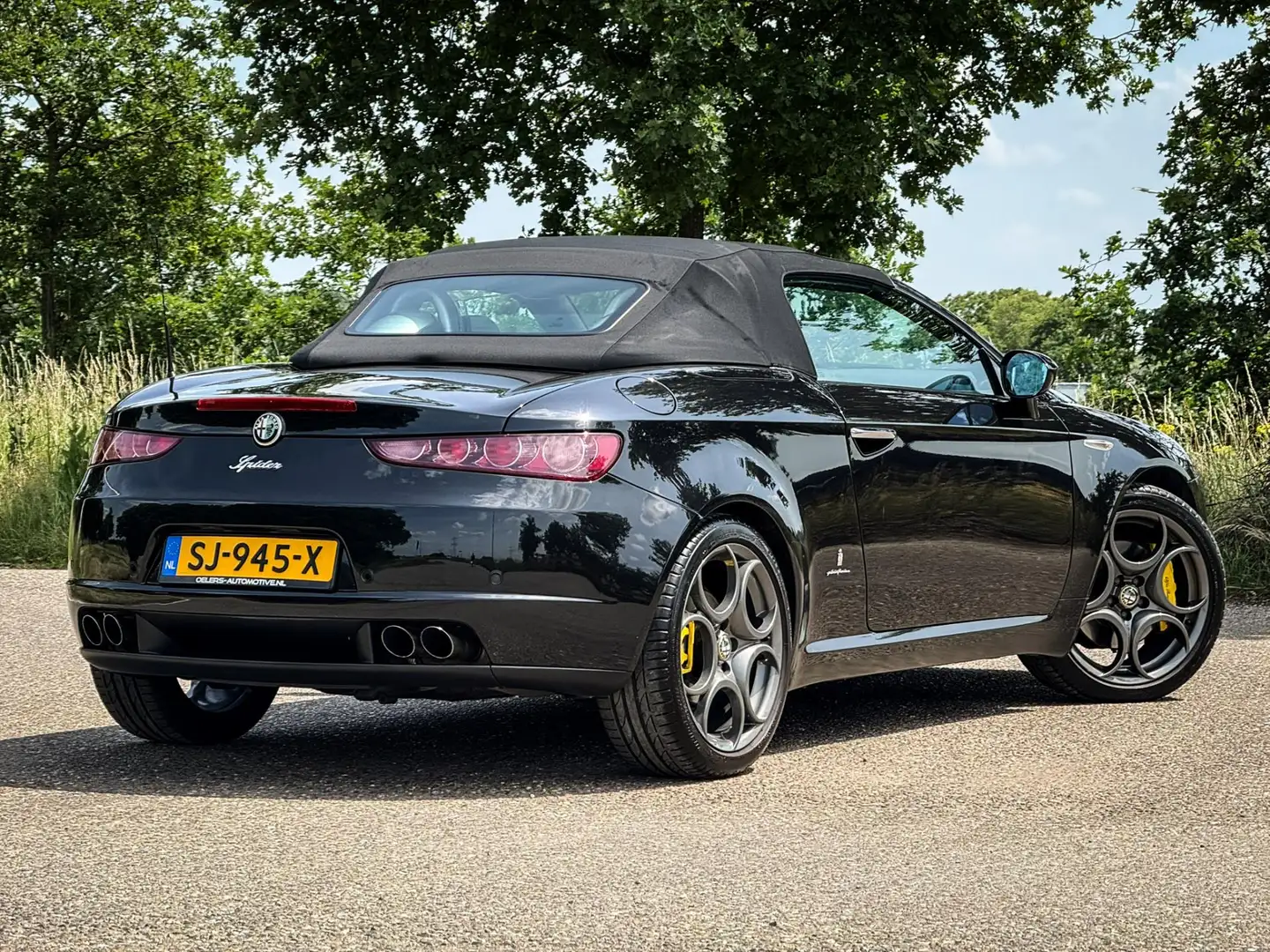 Alfa Romeo Spider 3.2 JTS Q4 Q-Tronic Exclusive | Clima | Leder | Cr Schwarz - 2