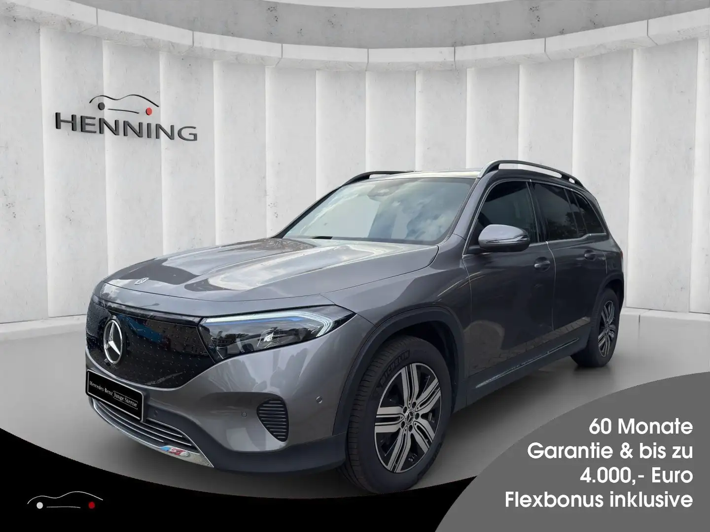 Mercedes-Benz EQB 300 Progressive 4Matic Panorama 360° Totwin. Grau - 1
