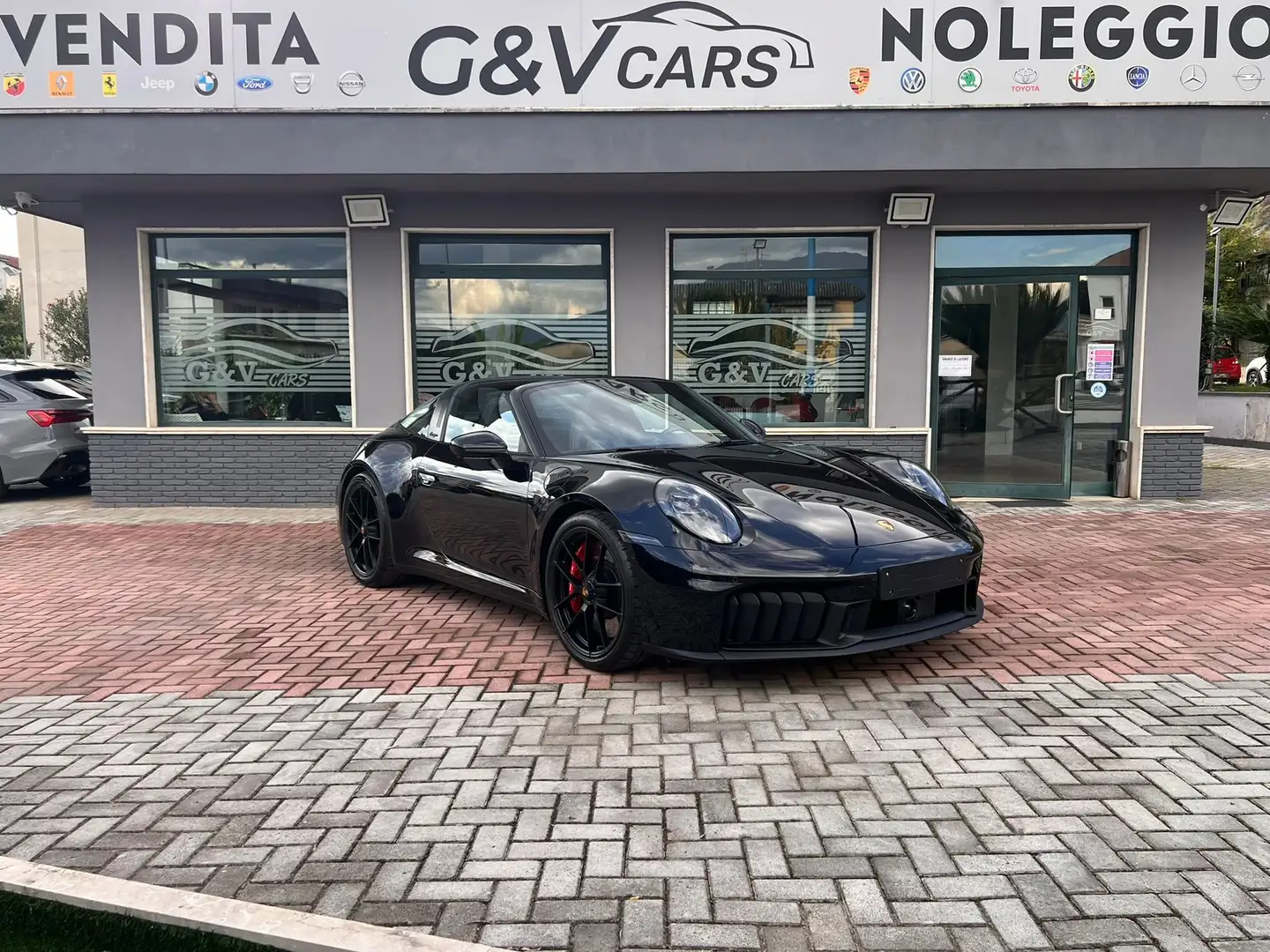Porsche Targa GTS4 ACCONTO €84000 NOLEGGIO+RISCATTO NOSCORING Černá - 1
