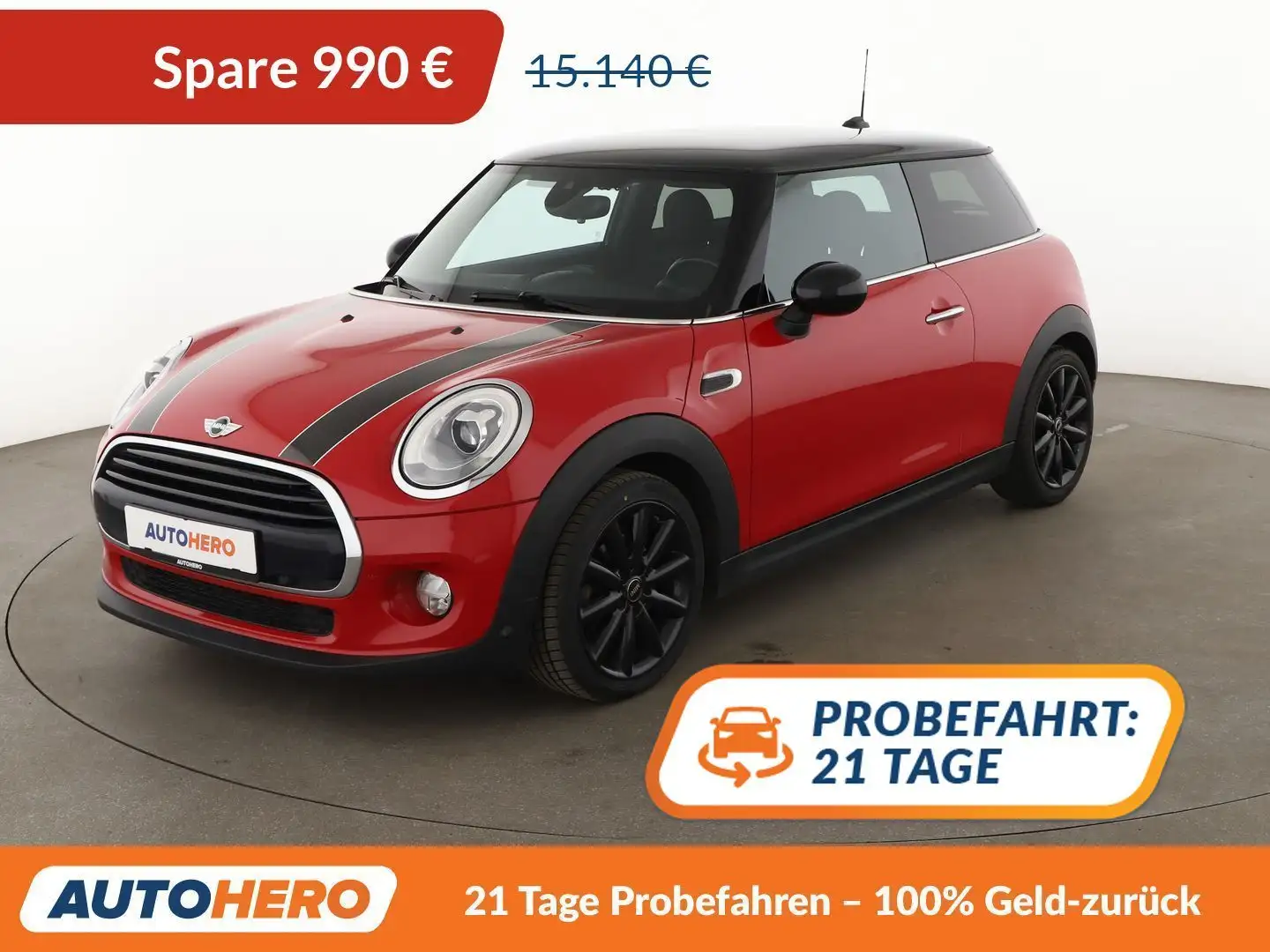 MINI Cooper Cooper Aut.*NAVI*LED*ACC*CAM*PDC*SHZ* Rot - 1
