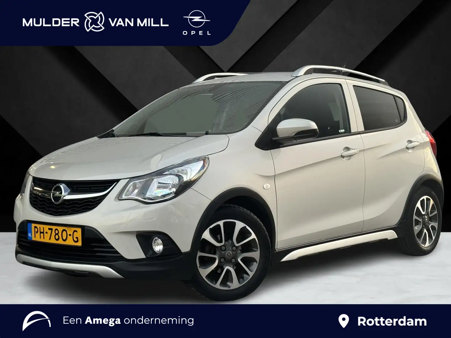 Opel Karl Rocks Online 1.0 75pk | VERHOOGDE INSTAP | APPLE C Grijs - 1
