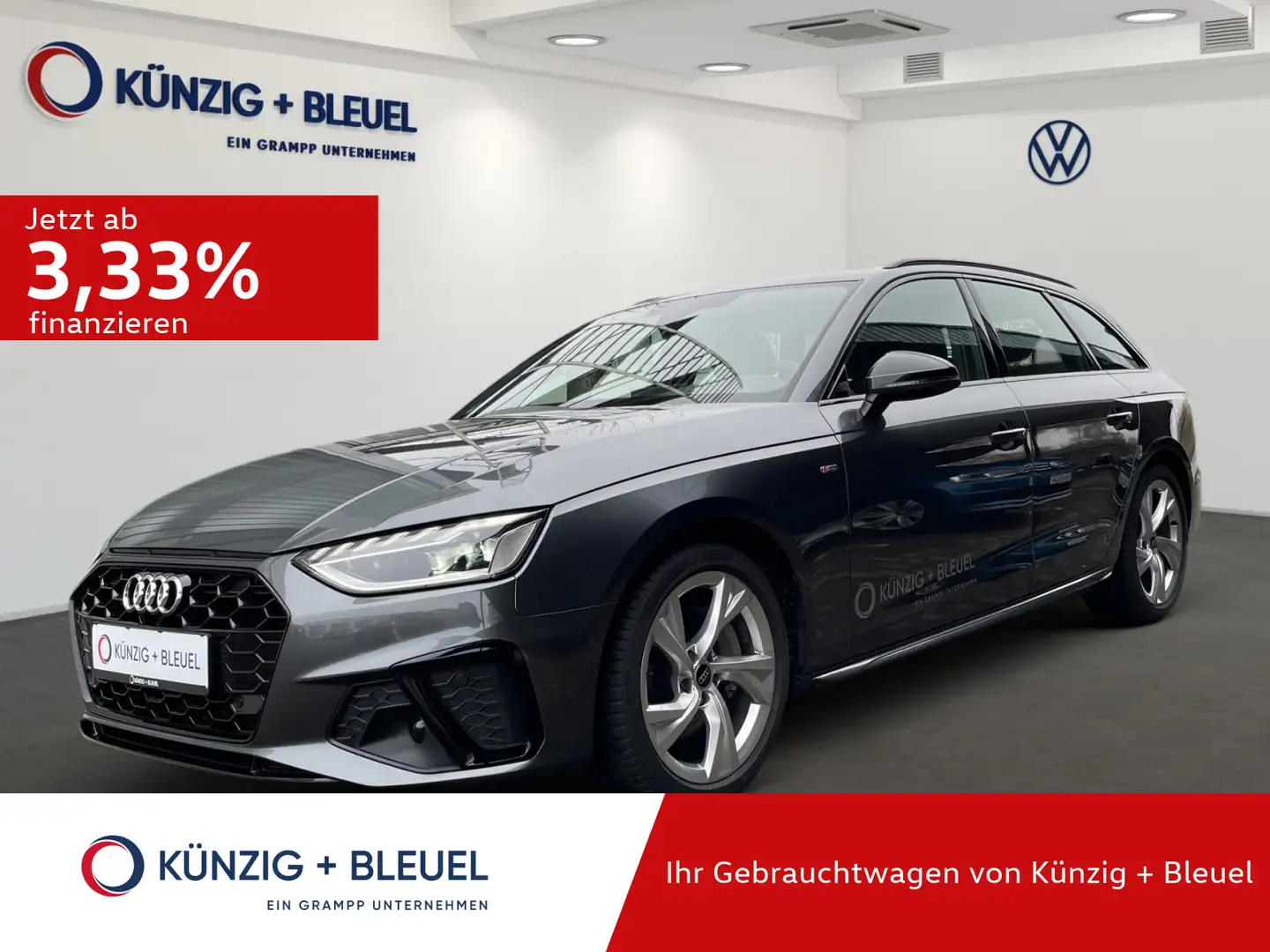Audi A4 40 TDI S-line*Navi*LED*Pano*Kam*PDC* Szary - 1