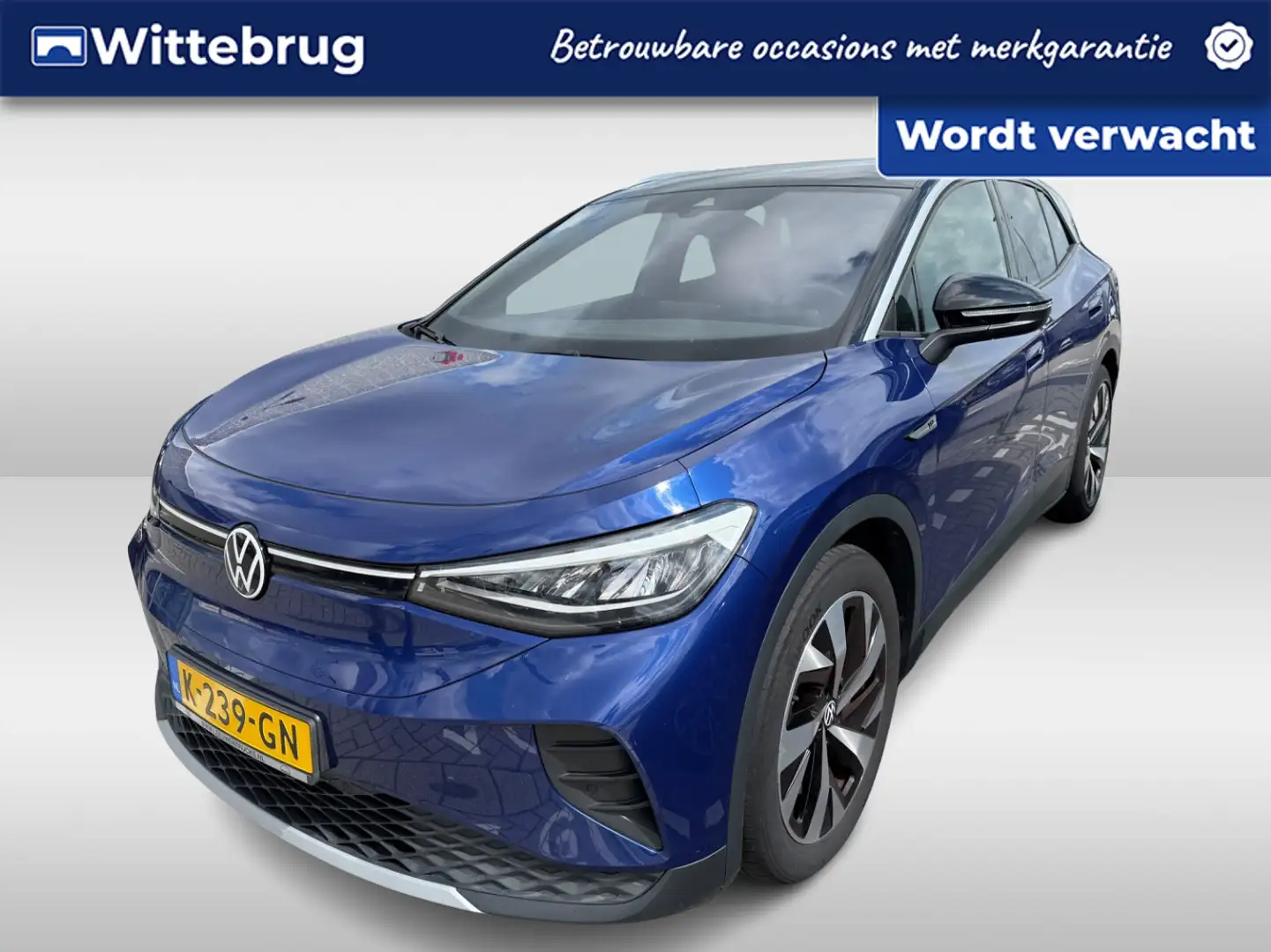 Volkswagen ID.4 First 204PK 77 kWh / Navigatie / Camera / Parkeers Bleu - 1