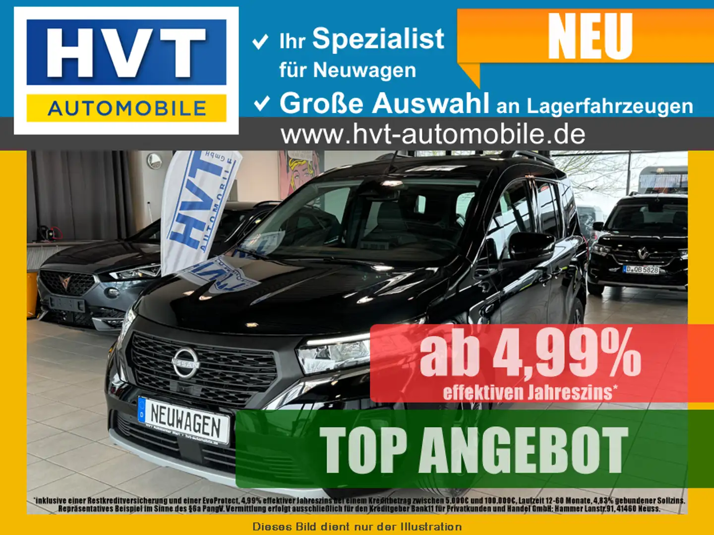 Nissan Townstar Kombi 1.3 DIG-T Acenta |LED|KLIMA Grau - 1