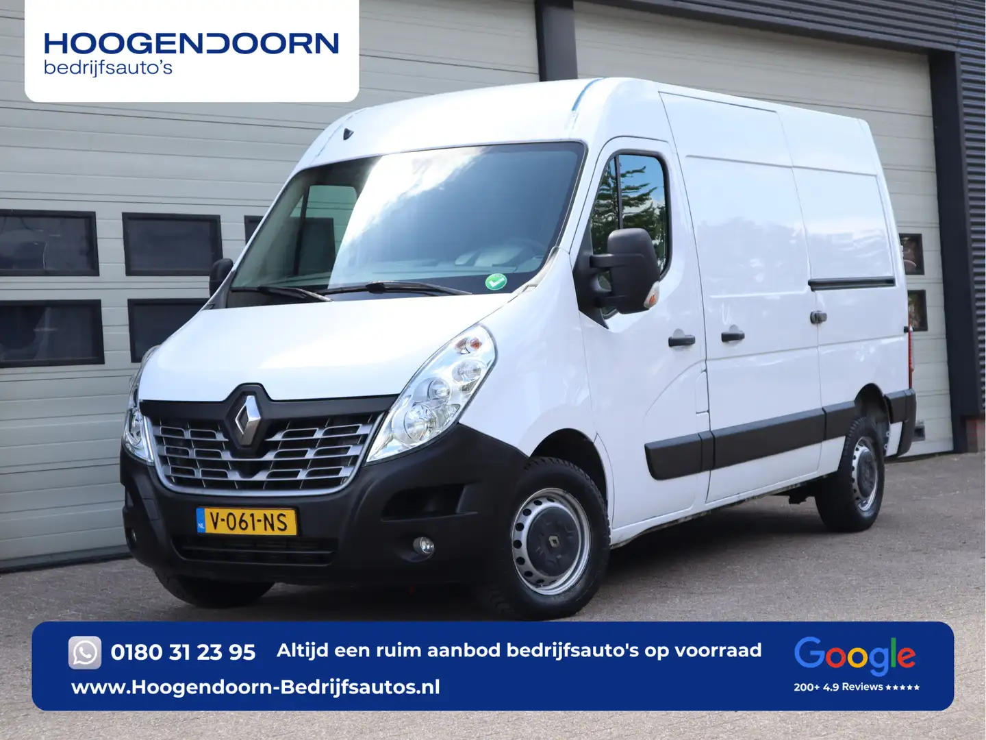 Renault Master 2.3 dCi 170pk Euro 6 - Schuifdr. L+R - Camera - Cr Blanco - 1