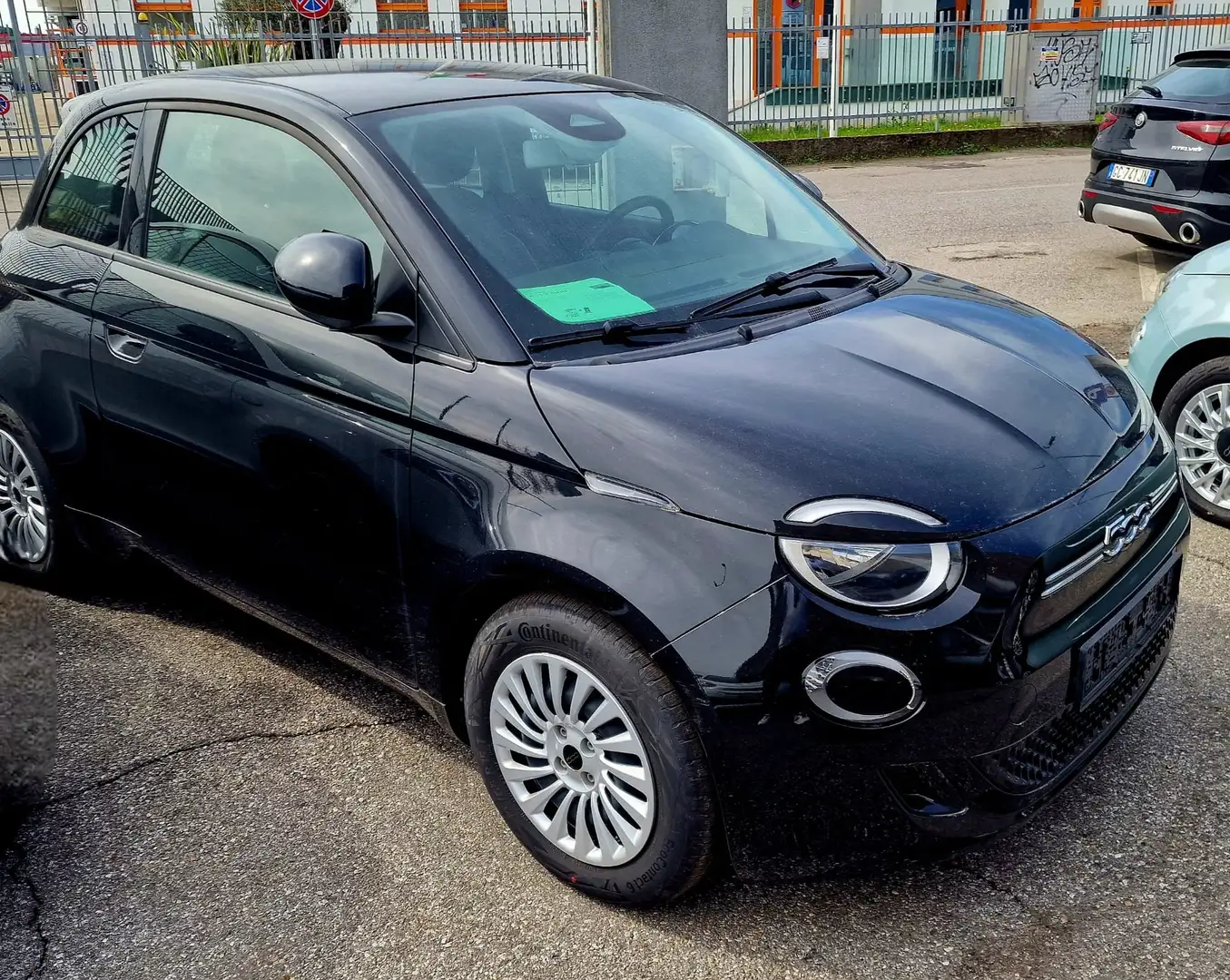 Fiat 500e 23,80 kWh Action Nero - 2