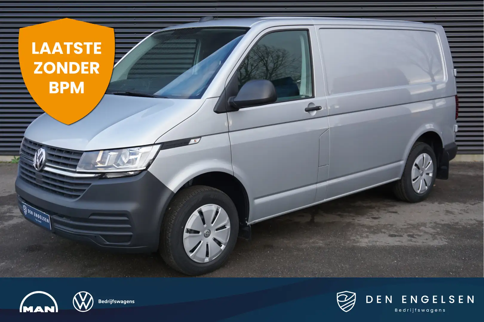 Volkswagen Transporter 28 | L1H1 | 110 PK | Navi | Airco | Sensoren | Cru Plateado - 1