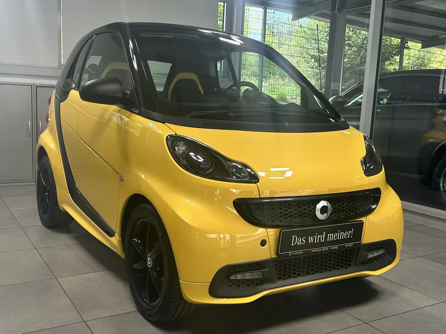 smart forTwo fortwo coupé mhd Cityflame NAVI+SERVO+KLIMA+SHZ+ žuta - 2