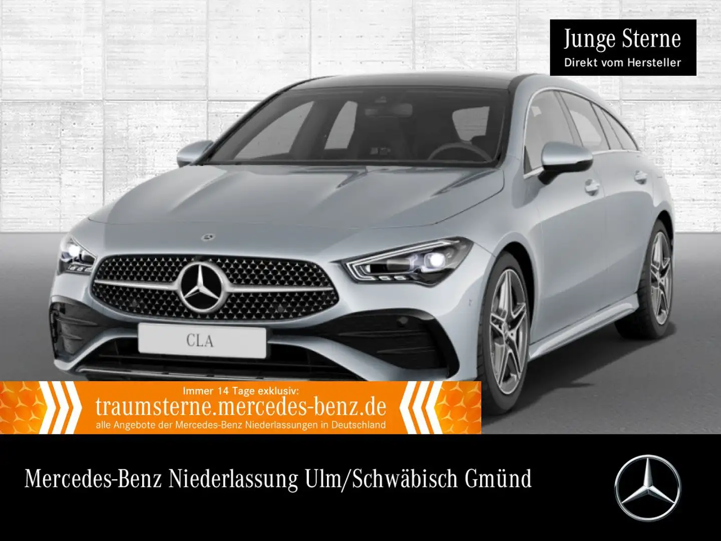 Mercedes-Benz CLA 250 e AMG+PANO+360°+MULTIBEAM+HUD+TOTW+8G Silber - 1