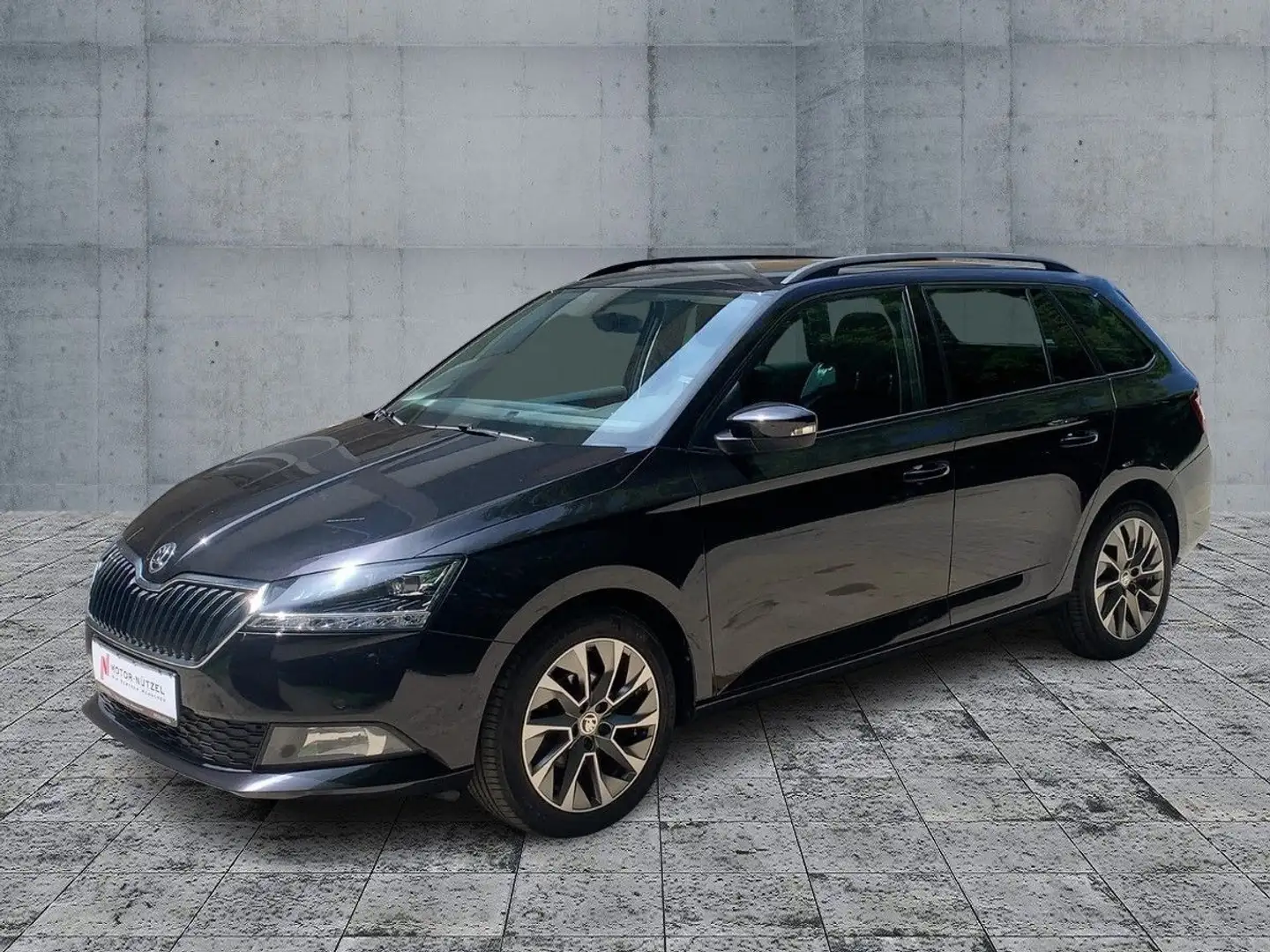 Skoda Fabia Combi 1.0 TSI CLEVER LED+NAV+GRA+SHZ+2xPDC Schwarz - 2
