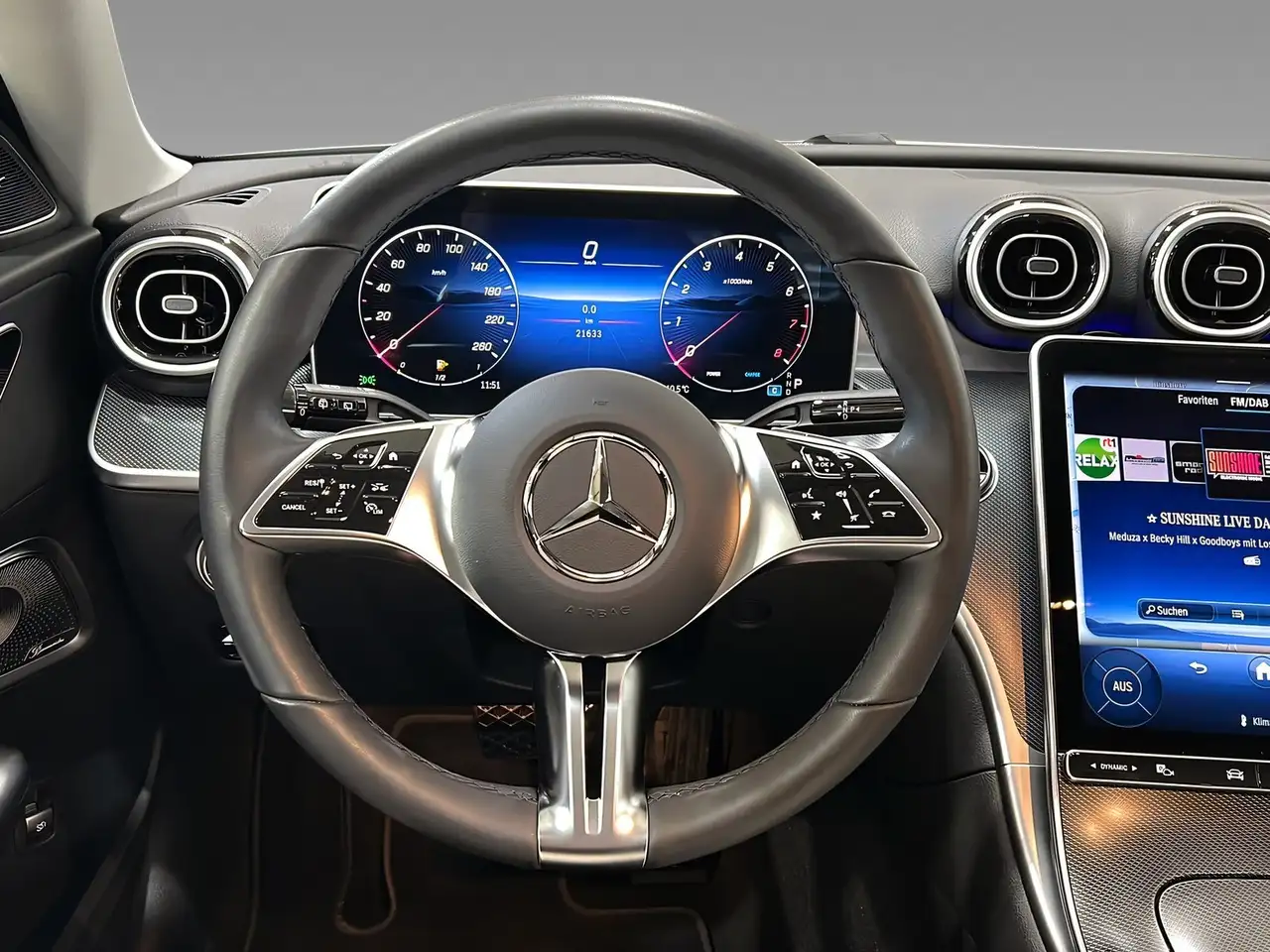 Mercedes-Benz C 180 T Avantgarde Burmester+Distronic+Totw.+LED 14