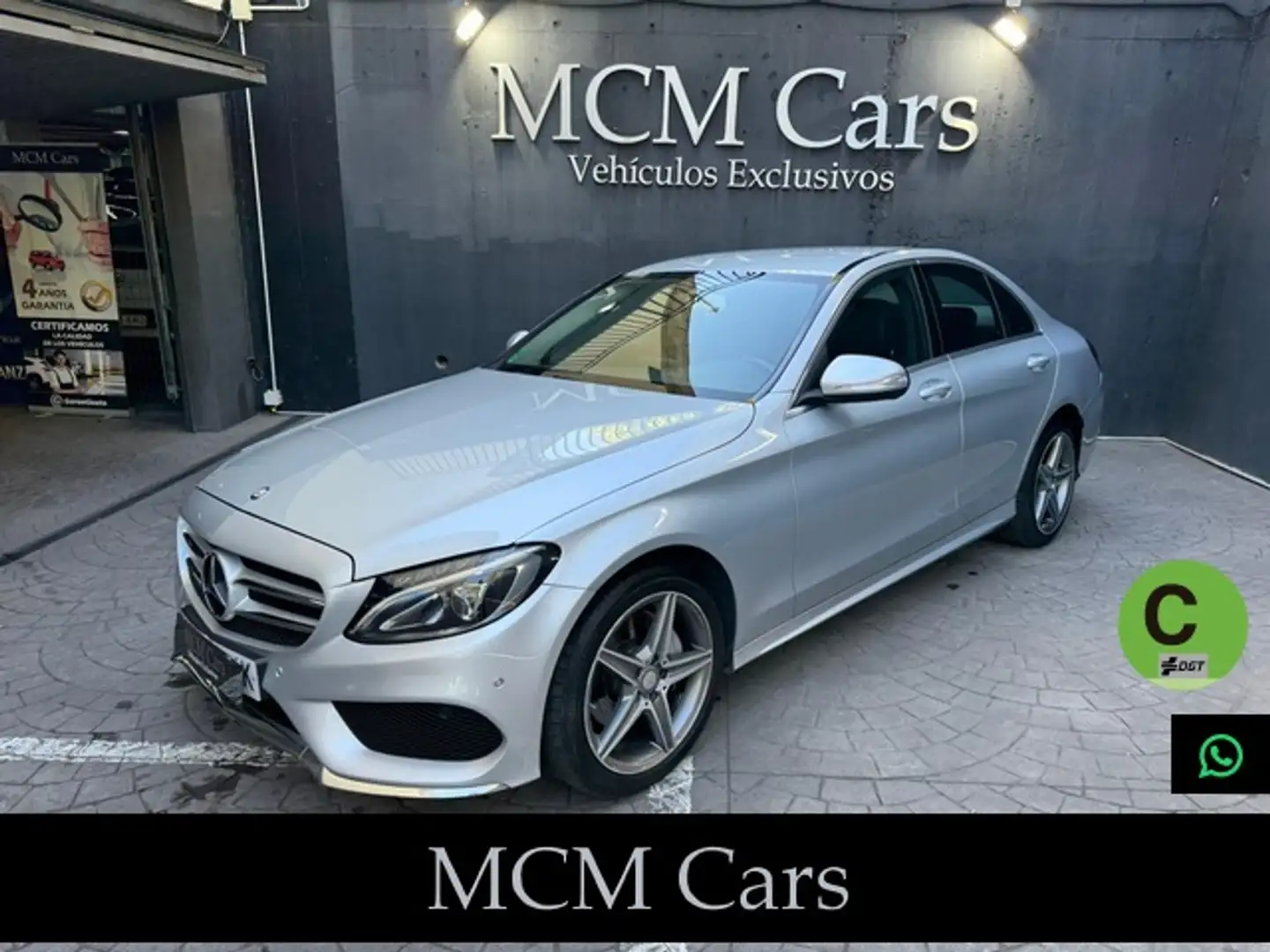 Mercedes-Benz C 220 220d 7G Plus Plateado - 1