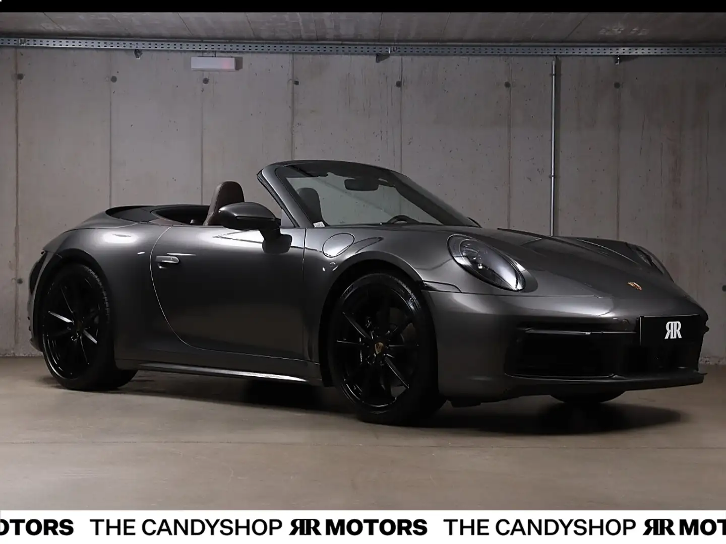 Porsche 992 911 992 Carrera 4S Cabrio *Achatgrau*Trüffelbra... Grau - 1