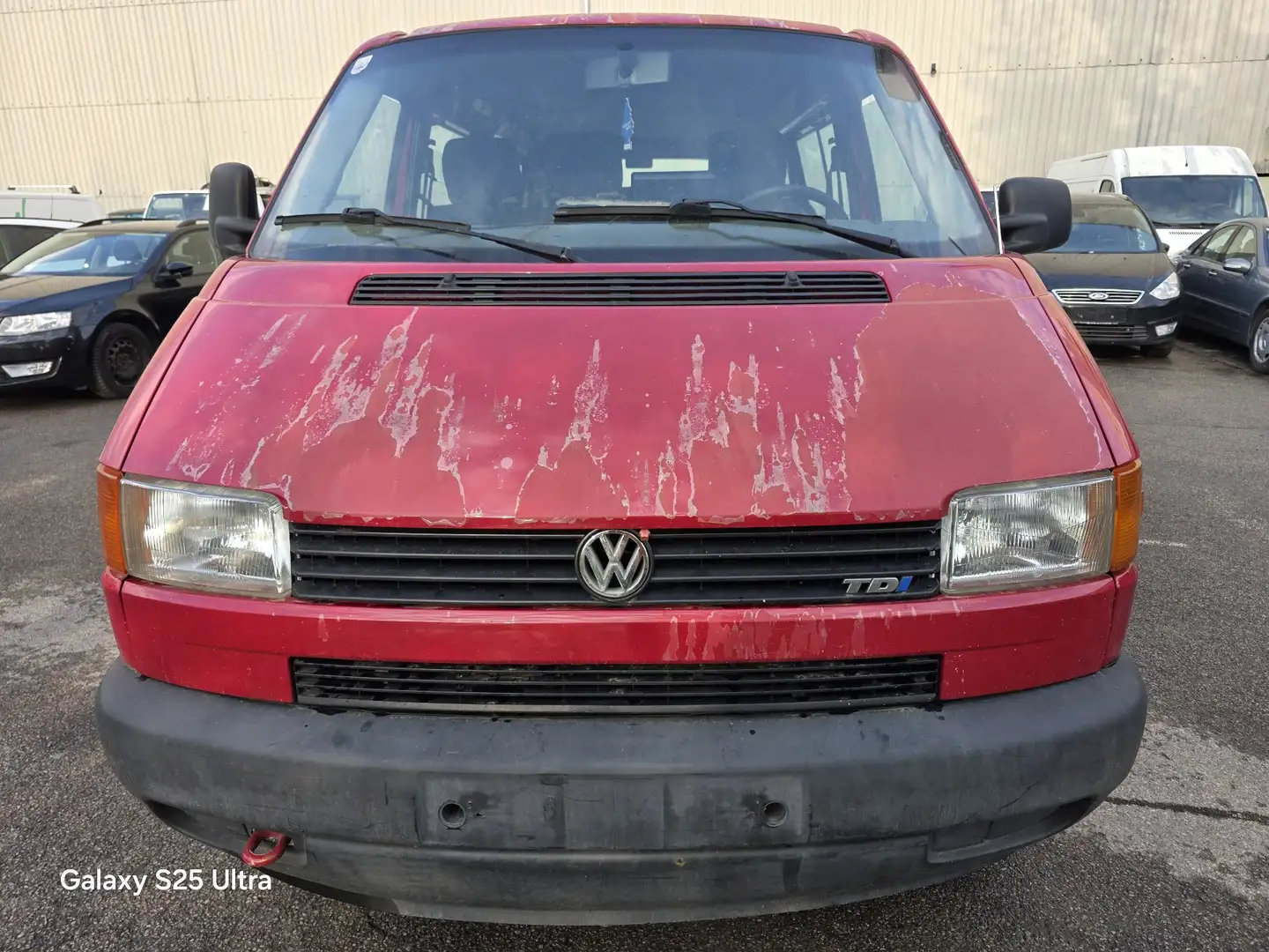 Volkswagen T4 Transporter 7DE1T2/Z39 Rot - 2
