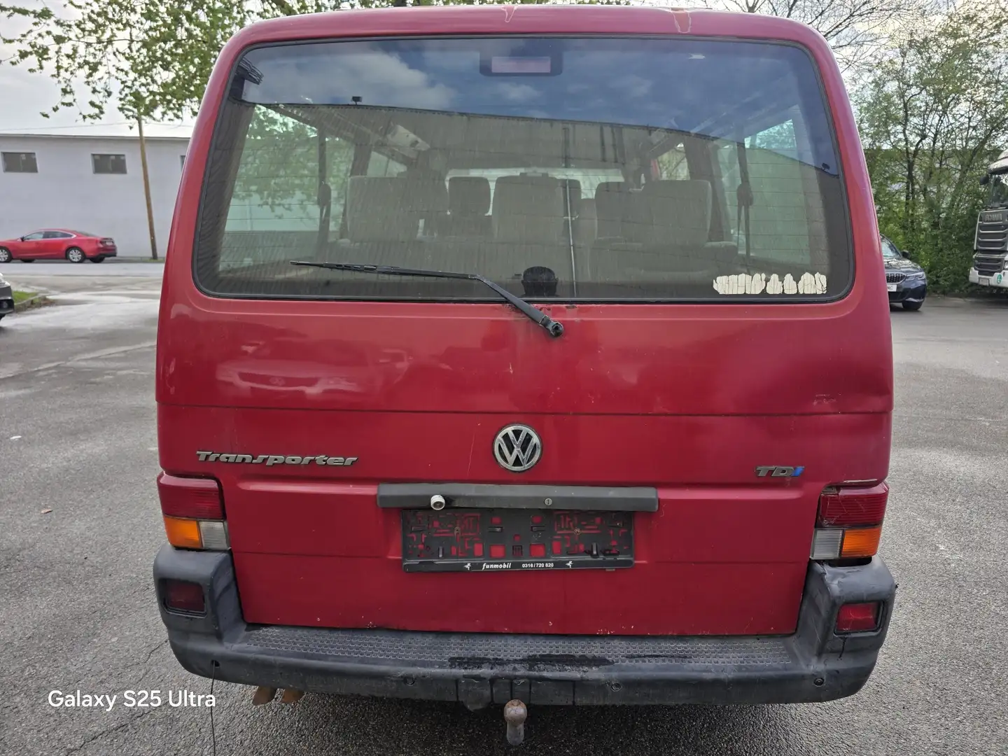 Volkswagen T4 Transporter 7DE1T2/Z39 Rot - 1