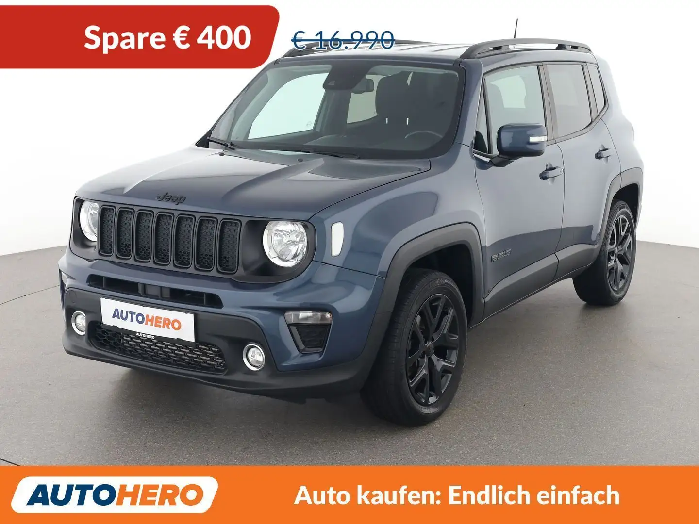 Jeep Renegade 2.0 M-Jet Night Eagle 4WD Blau - 1