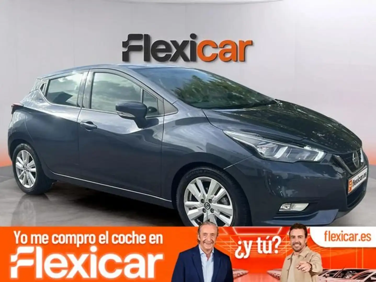 Nissan Micra IG-T 74 kW (100 CV) E6D CVT Acenta Gris - 1