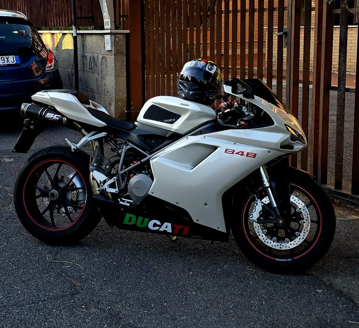 Ducati 848 Bianco - 1