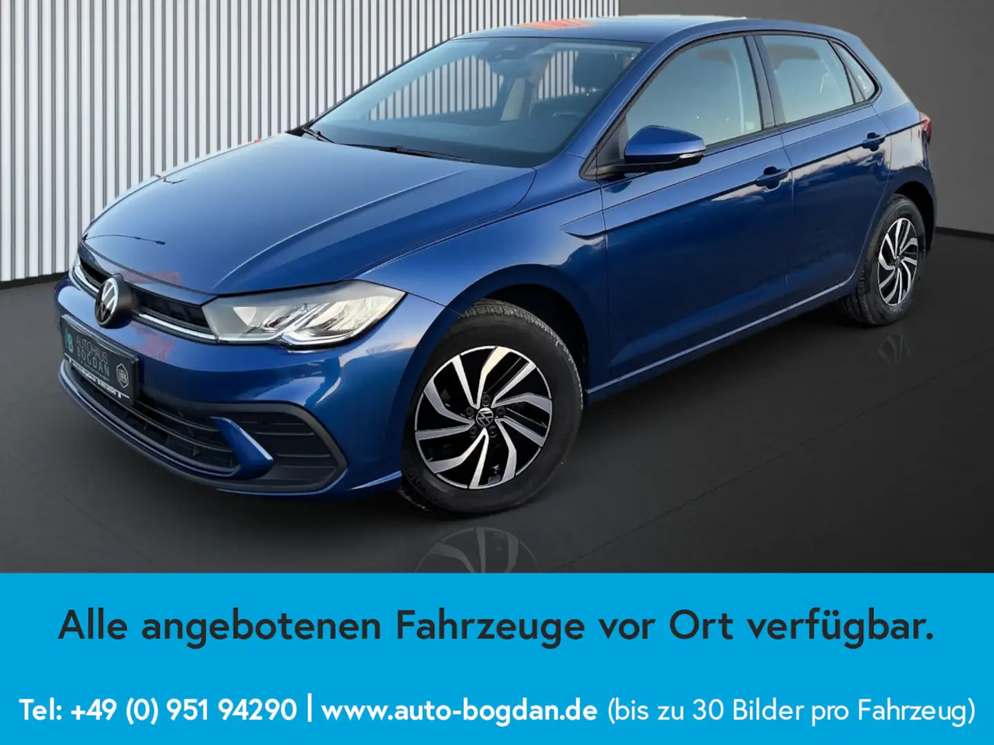Volkswagen Polo Life LED*PDC*Kamera*Tempomat*Navi vApp Bleu - 2