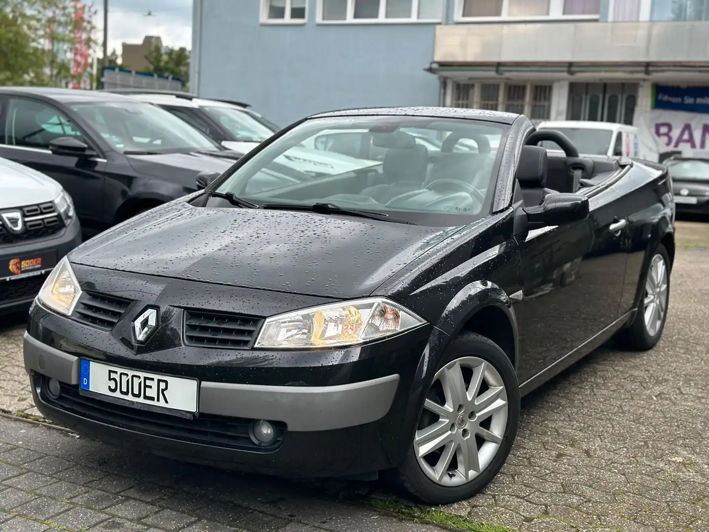 Renault Megane II Coupe / Cabrio Dynamique*LEDER*GEPFLEG Negru - 1