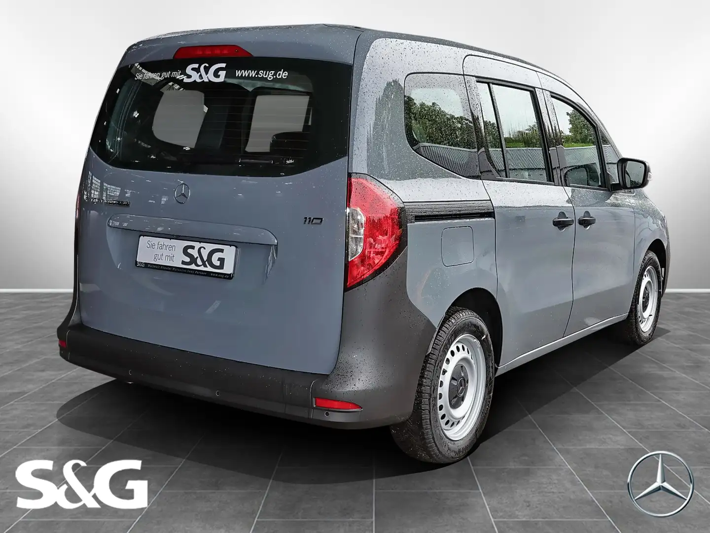 Mercedes-Benz Citan 110 Tourer BASE MBUX+Klimaautom+RüKam+DAB Grau - 2