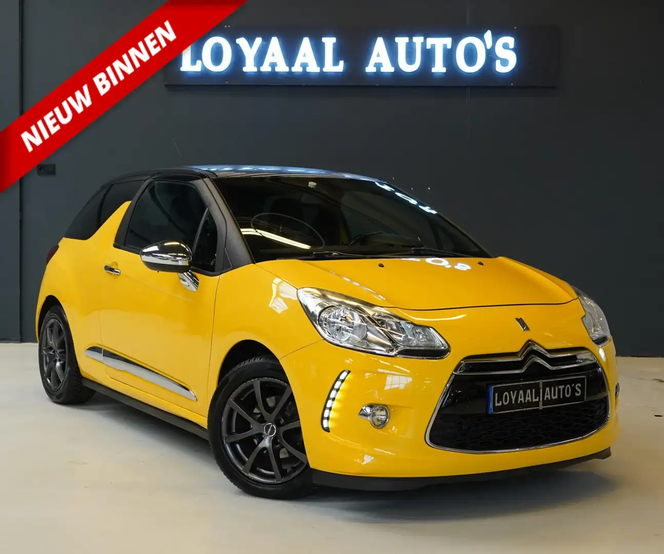 Citroen DS3 1.6 VTi So Chic | AUT | CRUISE | PDC | APK | NAP. Žlutá - 1