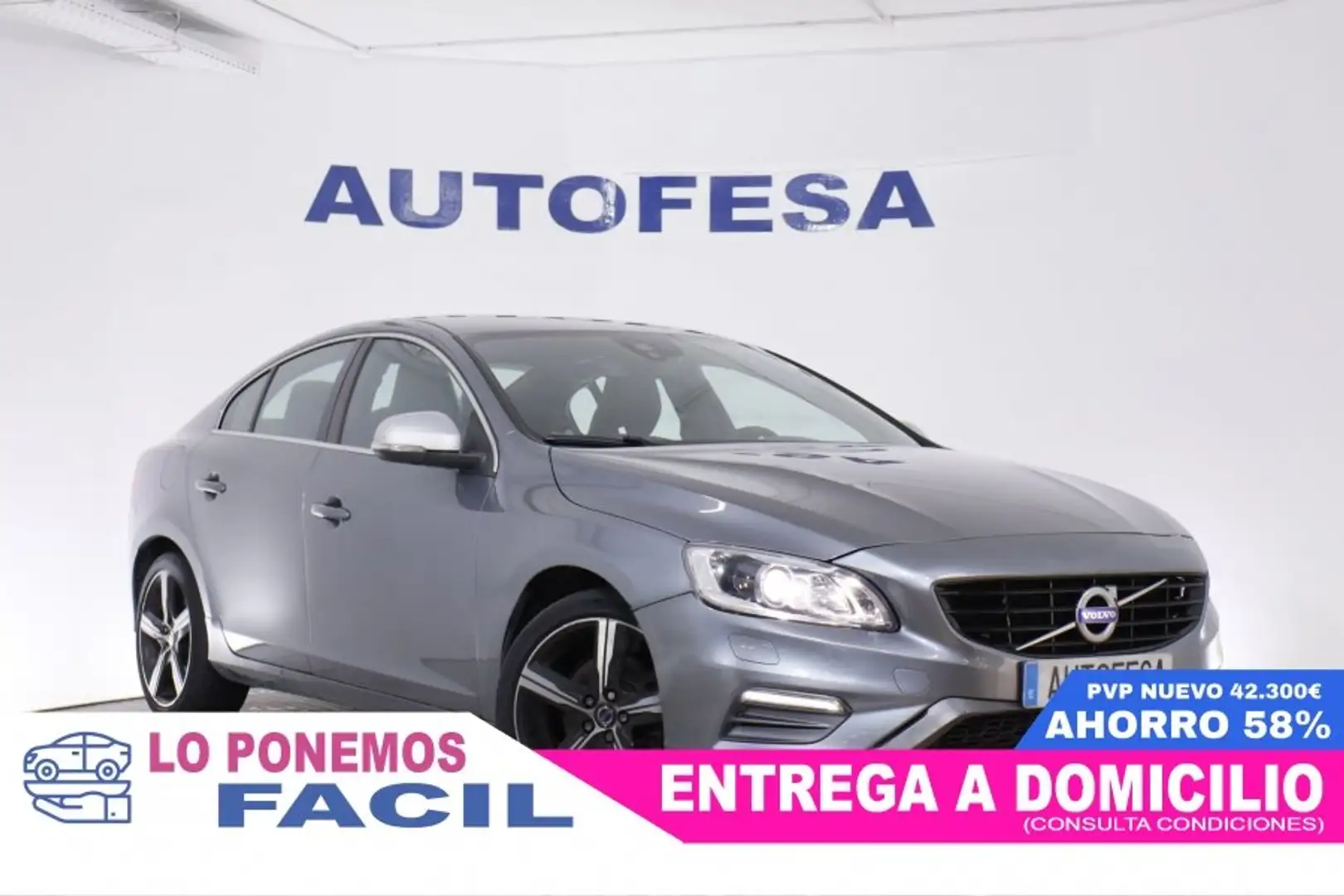 Volvo S60 D3 R-DESIGN AUTO 150CV 4P # NAVY,XENON,PARKTRONIC - 2