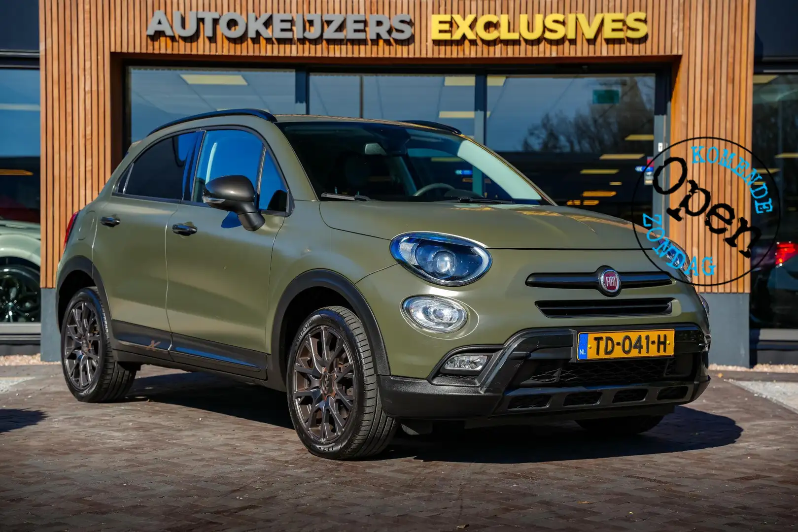 Fiat 500X Cross 1.4 Turbo MultiAir S-Design Cross Camera Nav Zielony - 1