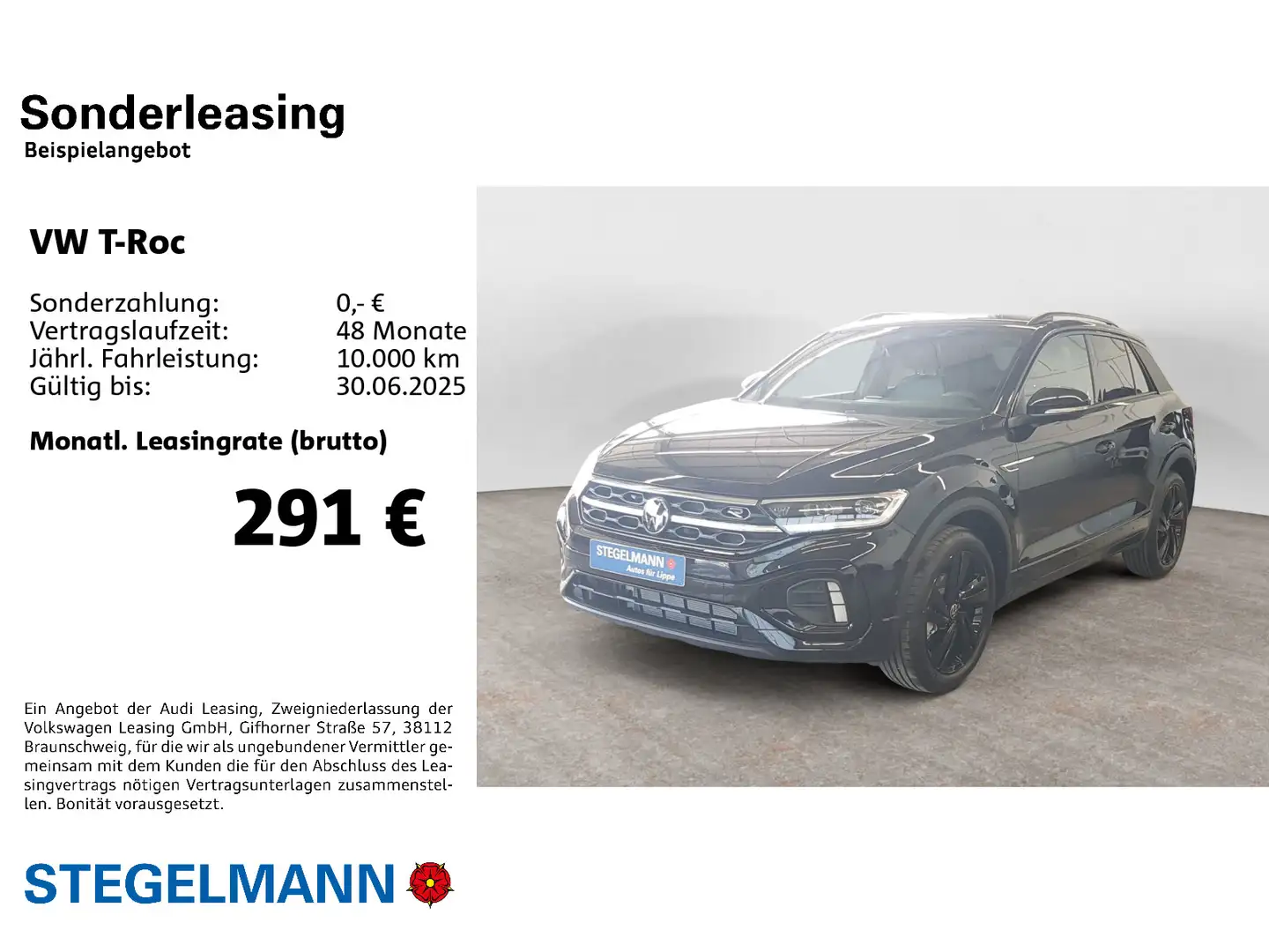 Volkswagen T-Roc 1.0 l TSI OPF 6-Gang-Schaltgetriebe R-Line Noir - 2