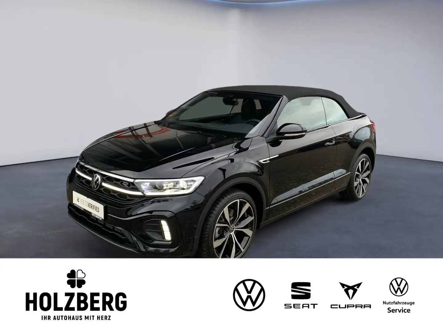 Volkswagen T-Roc Cabriolet 1.5 TSI DSG R-Line NAVI+MATRIX Noir - 1