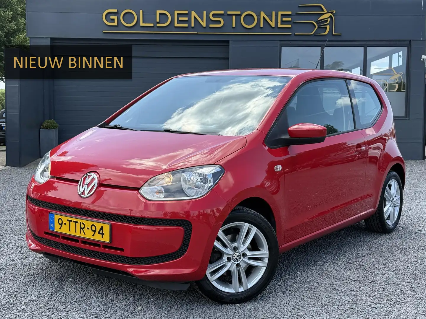 Volkswagen up! 1.0 move up! 2e Eigenaar,Navi,Airco,Lm velgen,Zeer Червоний - 1