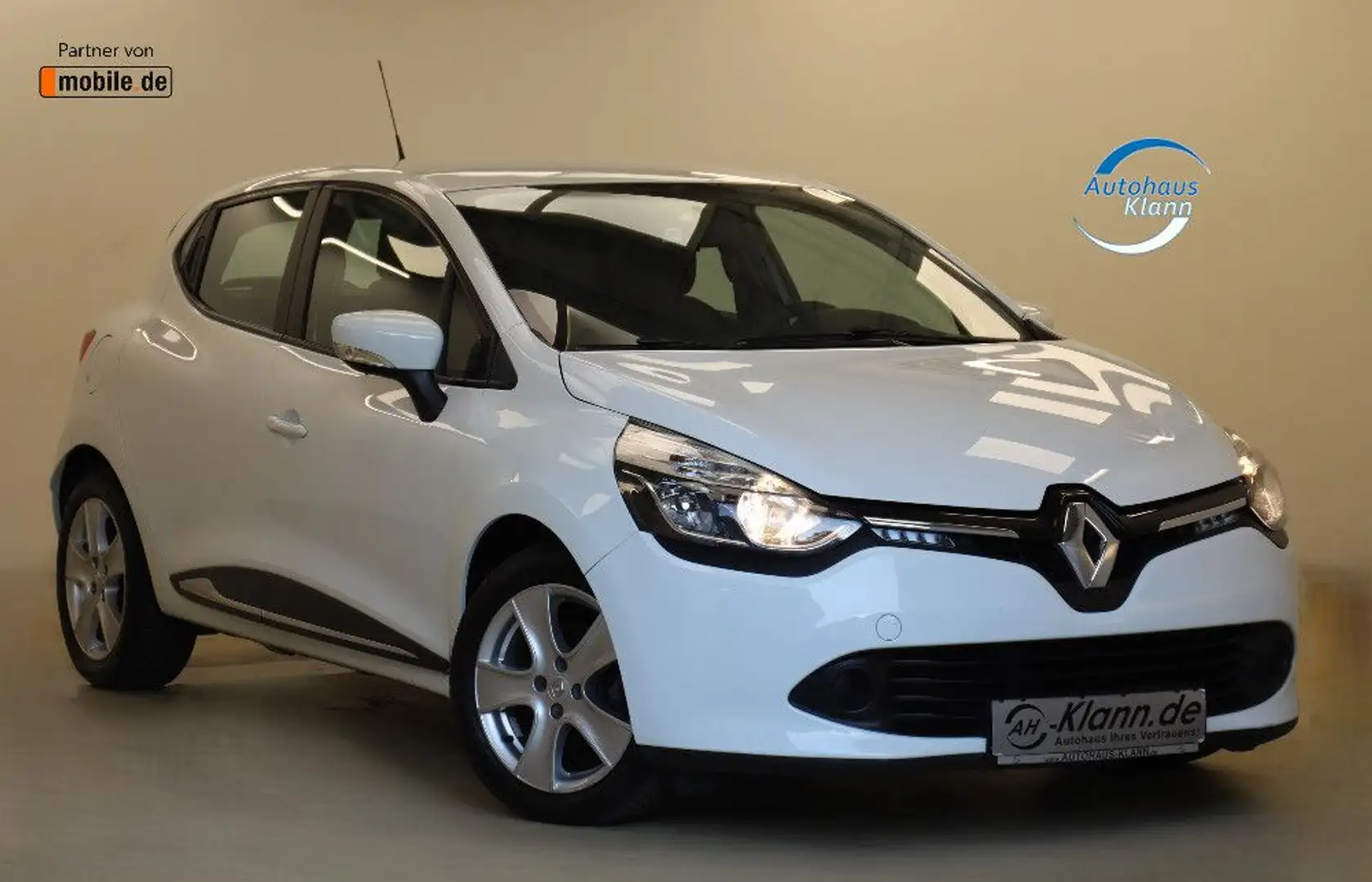Renault Clio 1.2 TCe 120PS Automatik Dynamique Navi Blanc - 1