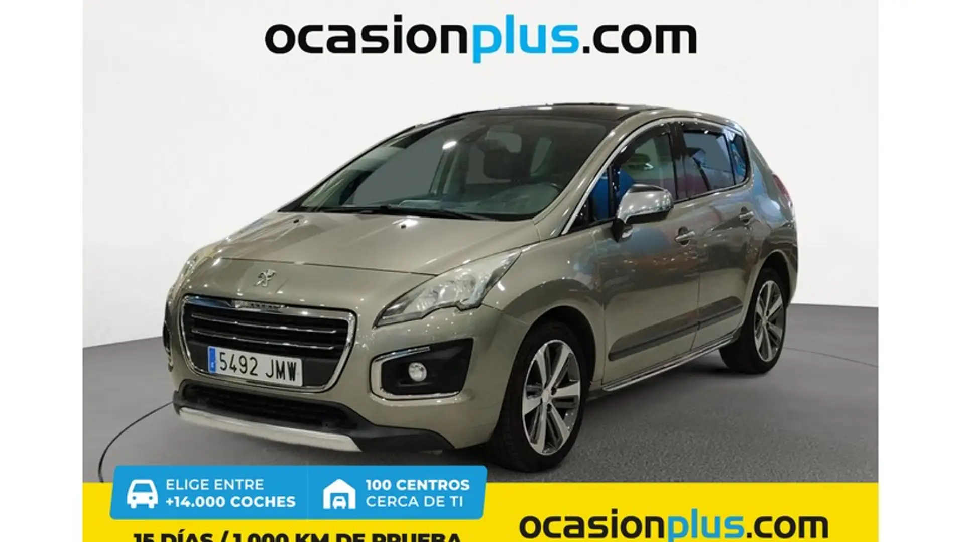 Peugeot 3008 1.6 BlueHDi Allure 120 Gris - 1