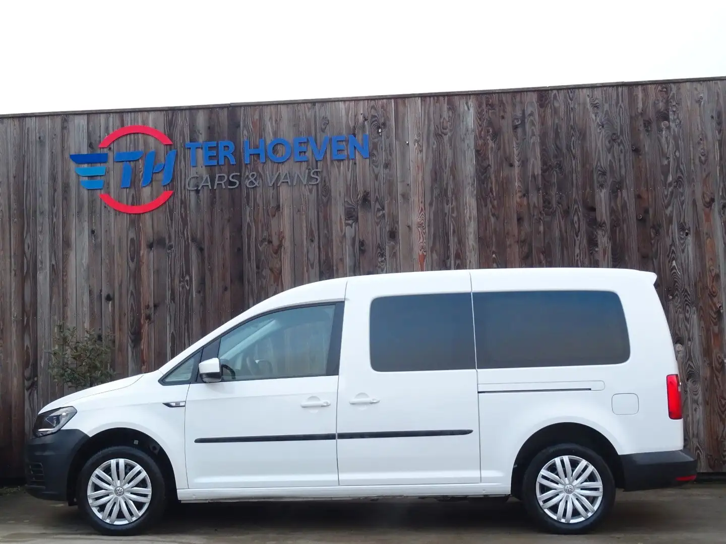 Volkswagen Caddy 1.4 TGI CNG Lang Klima Tempom. 81KW Euro6 Weiß - 1