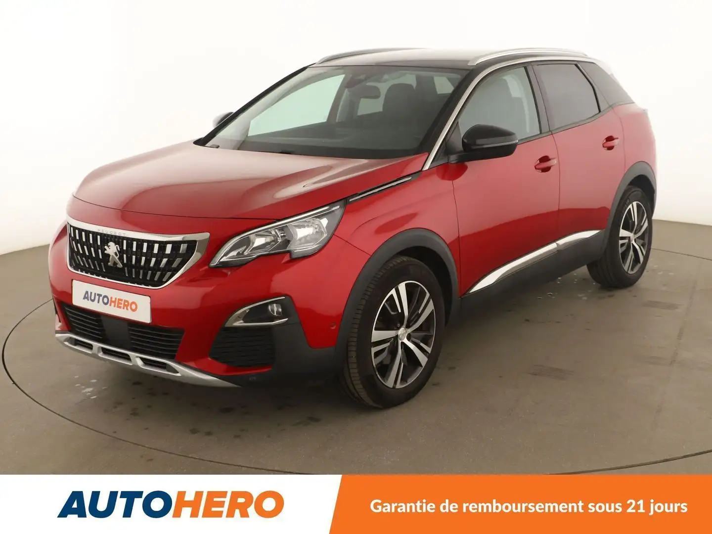 Peugeot 3008 1.6 Blue-HDi Allure EAT6 Rouge - 1