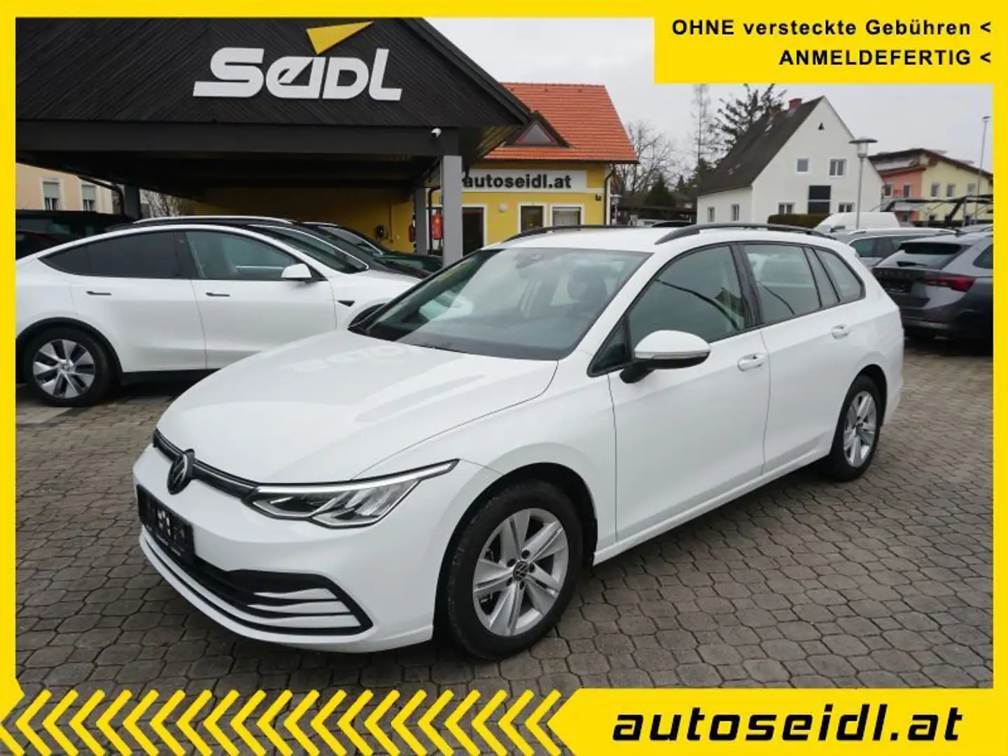 Volkswagen Golf Variant 2,0 TDI Life DSG *2023er!+150 PS* Weiß - 1