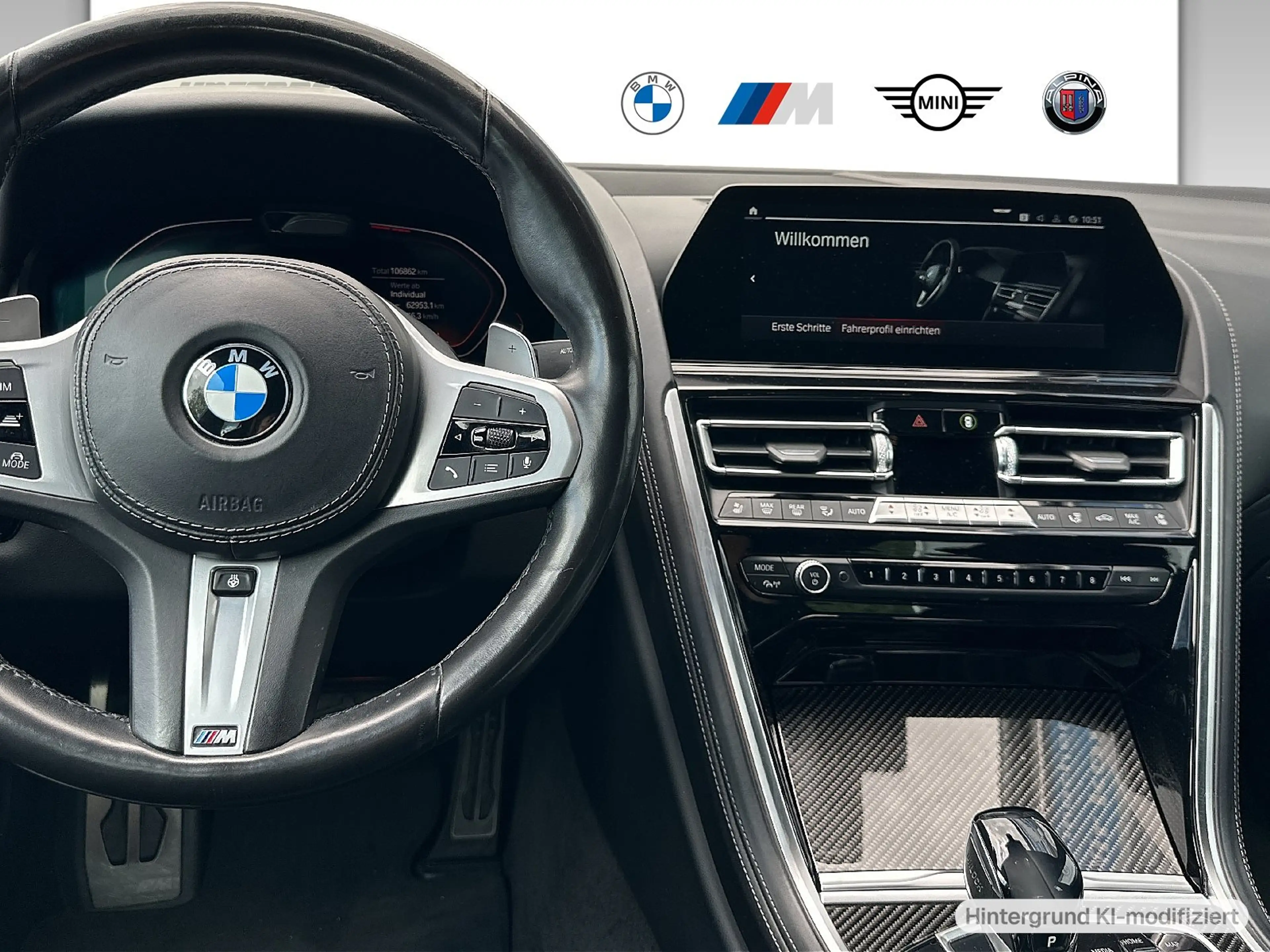BMW 840 d xDrive Gran Coupé M Sport 20" ACC Pano Soft-Clos — photo 7