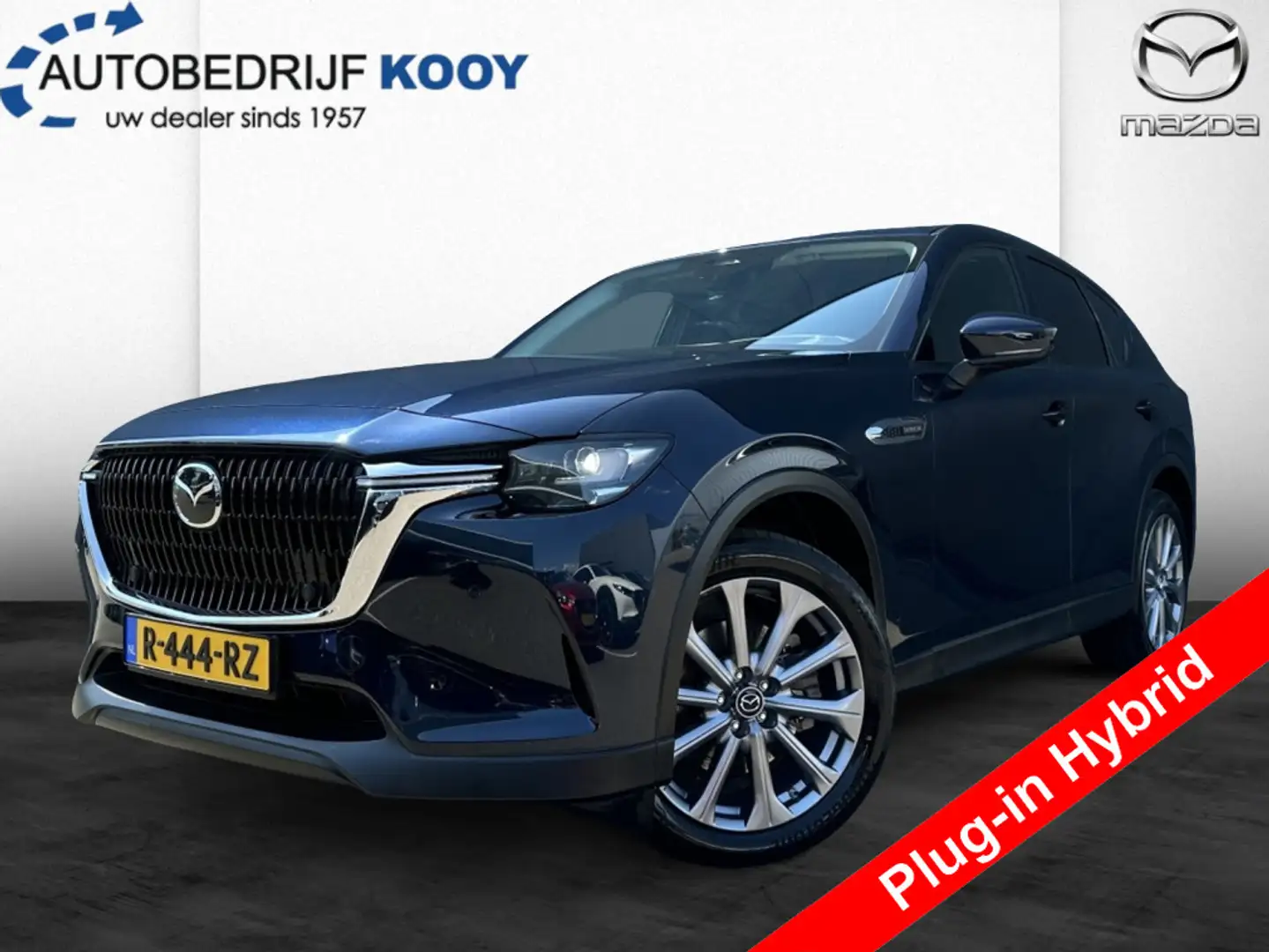 Mazda CX-60 2.5 PHEV Exclusive-Line / Trekhaak / NL auto / Dea Blauw - 1