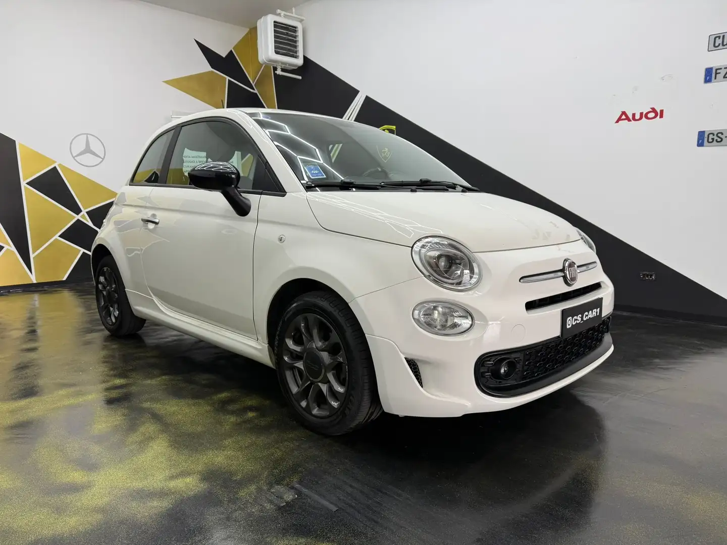 Fiat 500 500 - 1.0 hybrid Connect 70cv - Solution 200 Weiß - 1