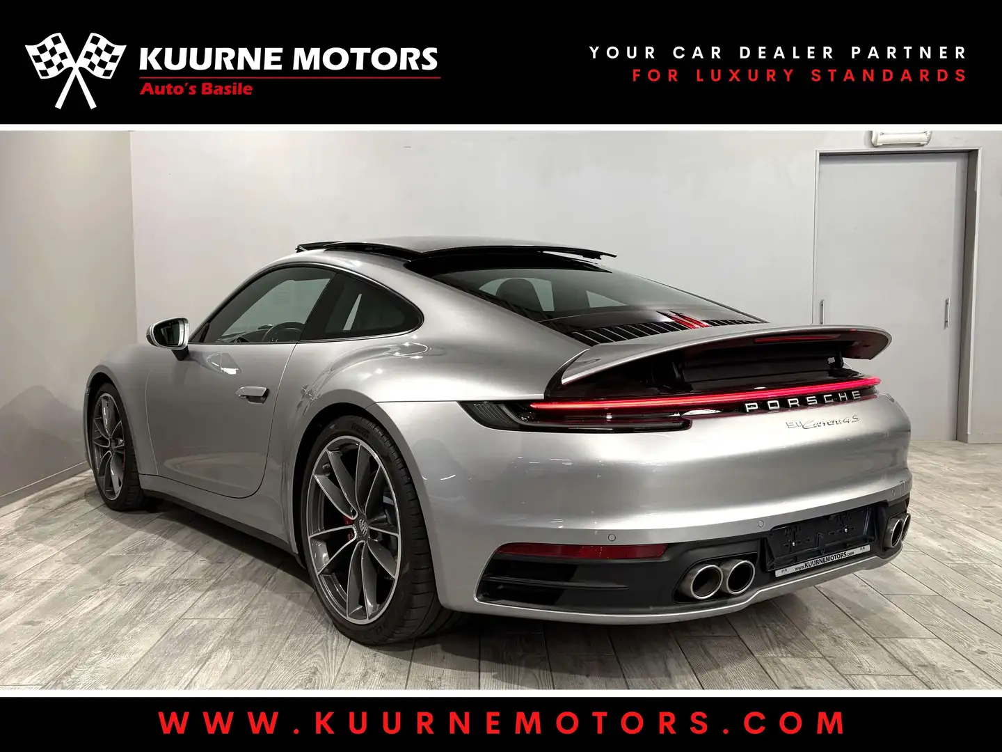 Porsche 992 911 Carrera 4S PDK Alu20\/OpenDak *1j garantie* Argent - 2